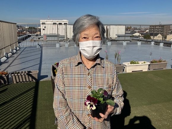 屋上園芸-4　ニチイホーム稲城