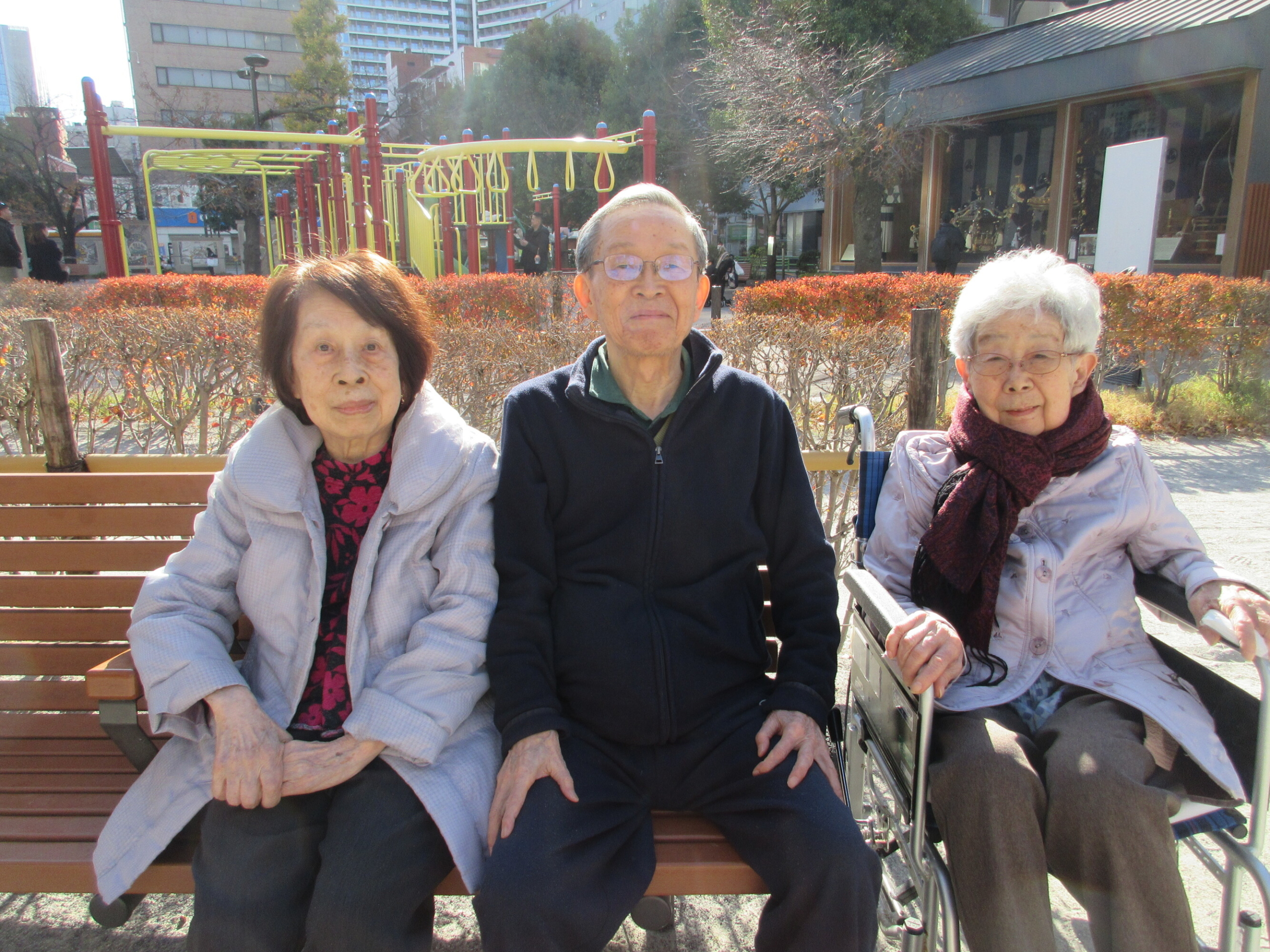 紅葉鑑賞-2　ニチイホーム勝どき