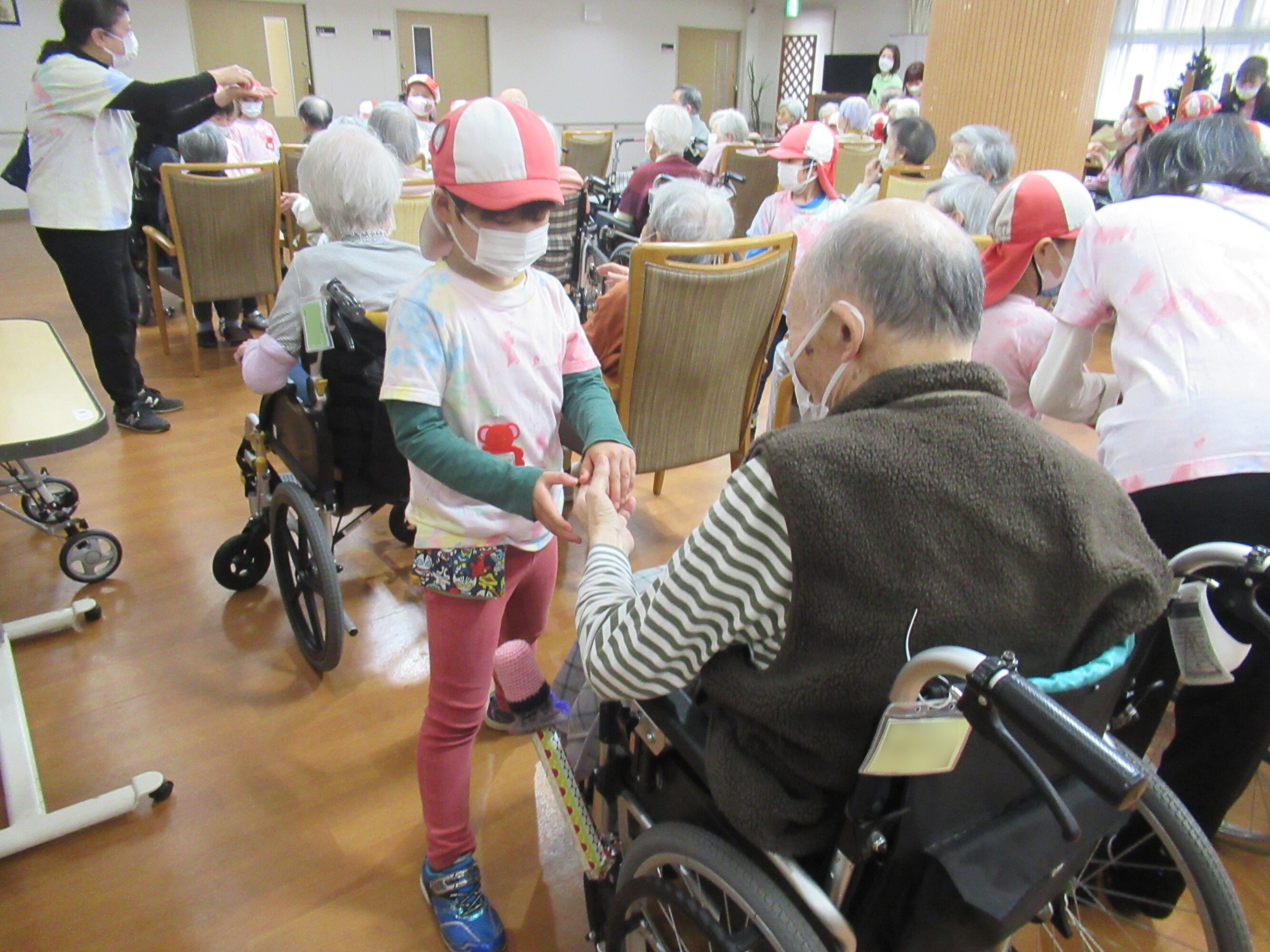 はじめの一歩保育園交流会-2　ニチイホーム柿生