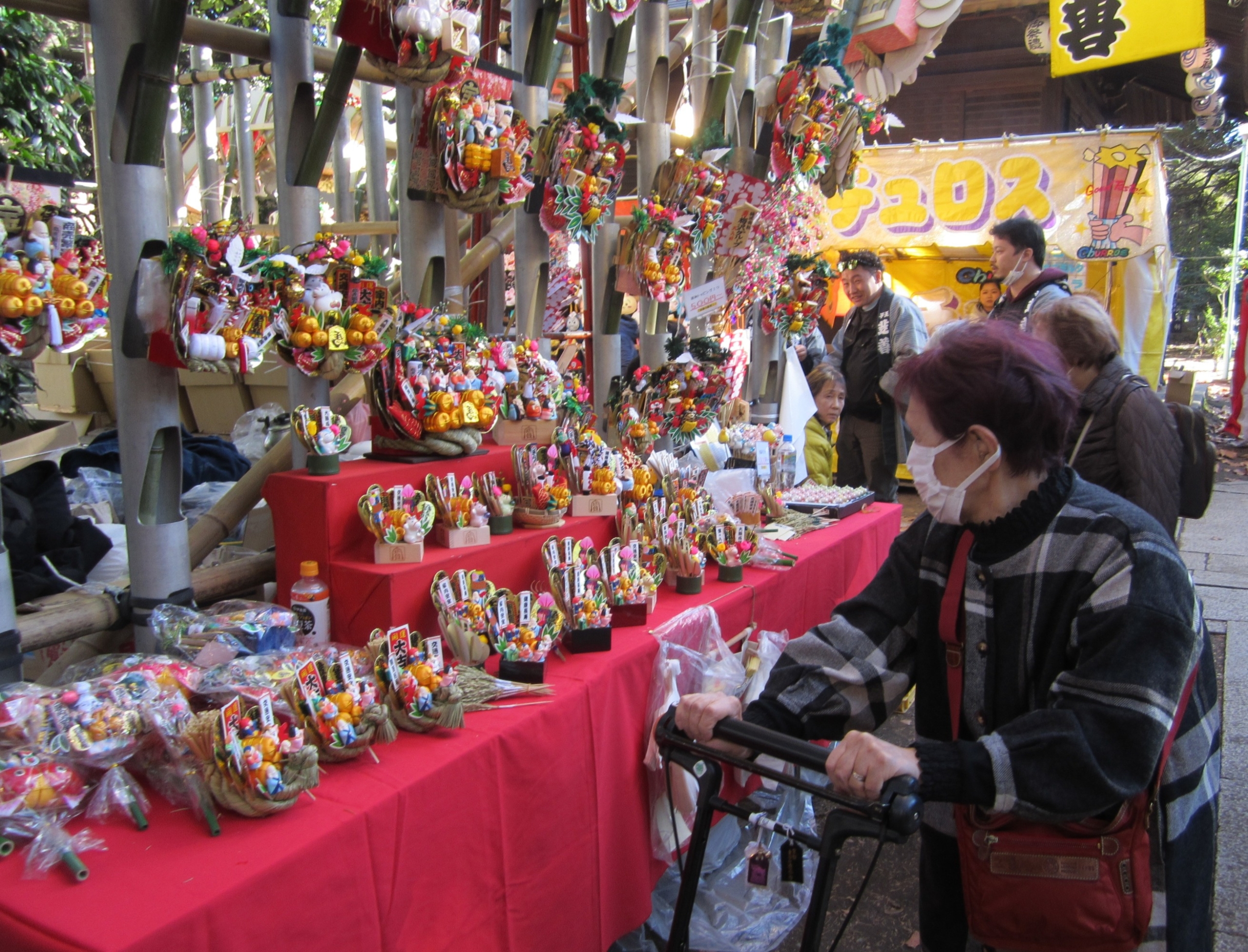 おかめ市（酉の市）-1　ニチイホーム川口