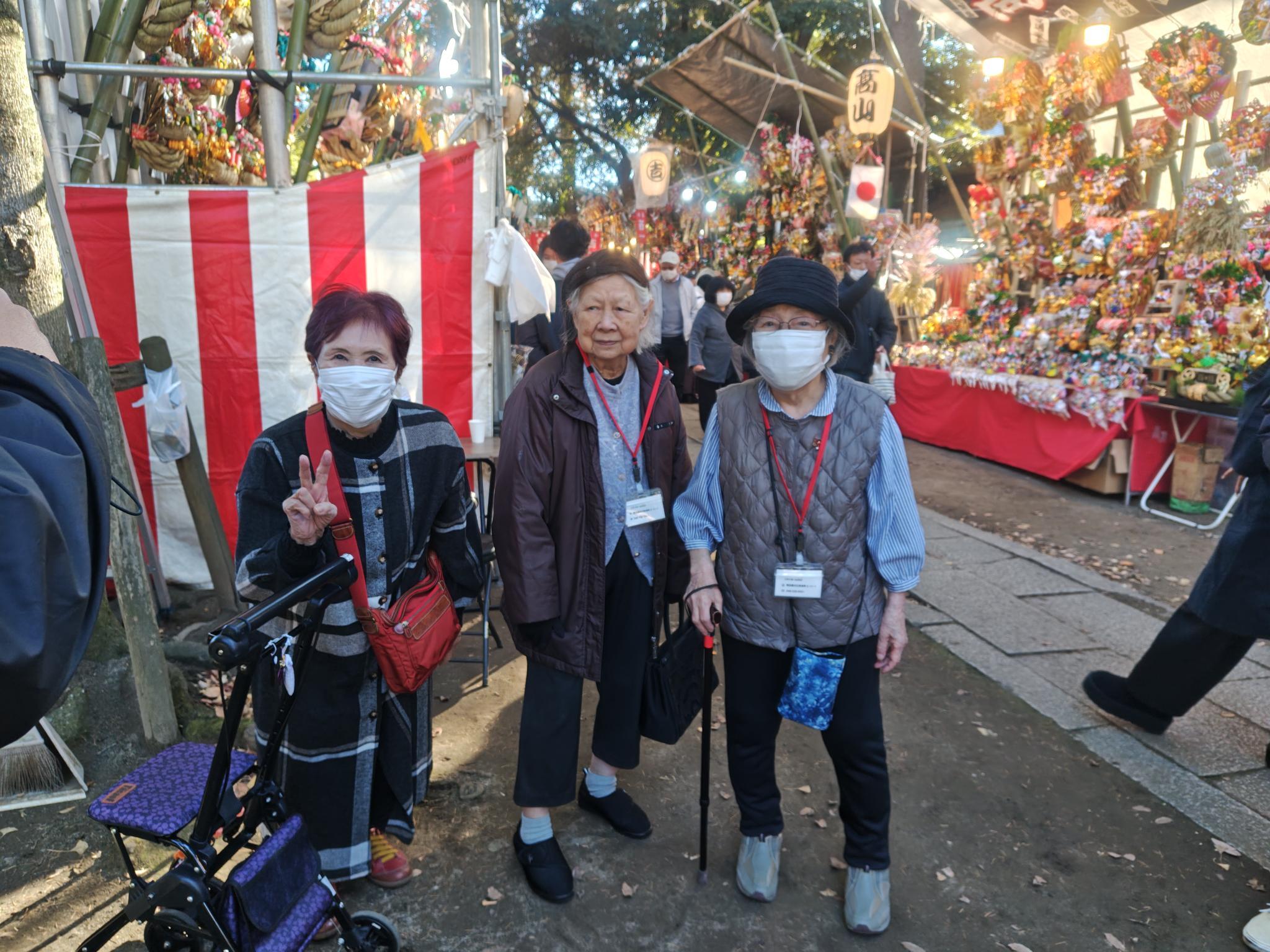 おかめ市（酉の市）-4　ニチイホーム川口