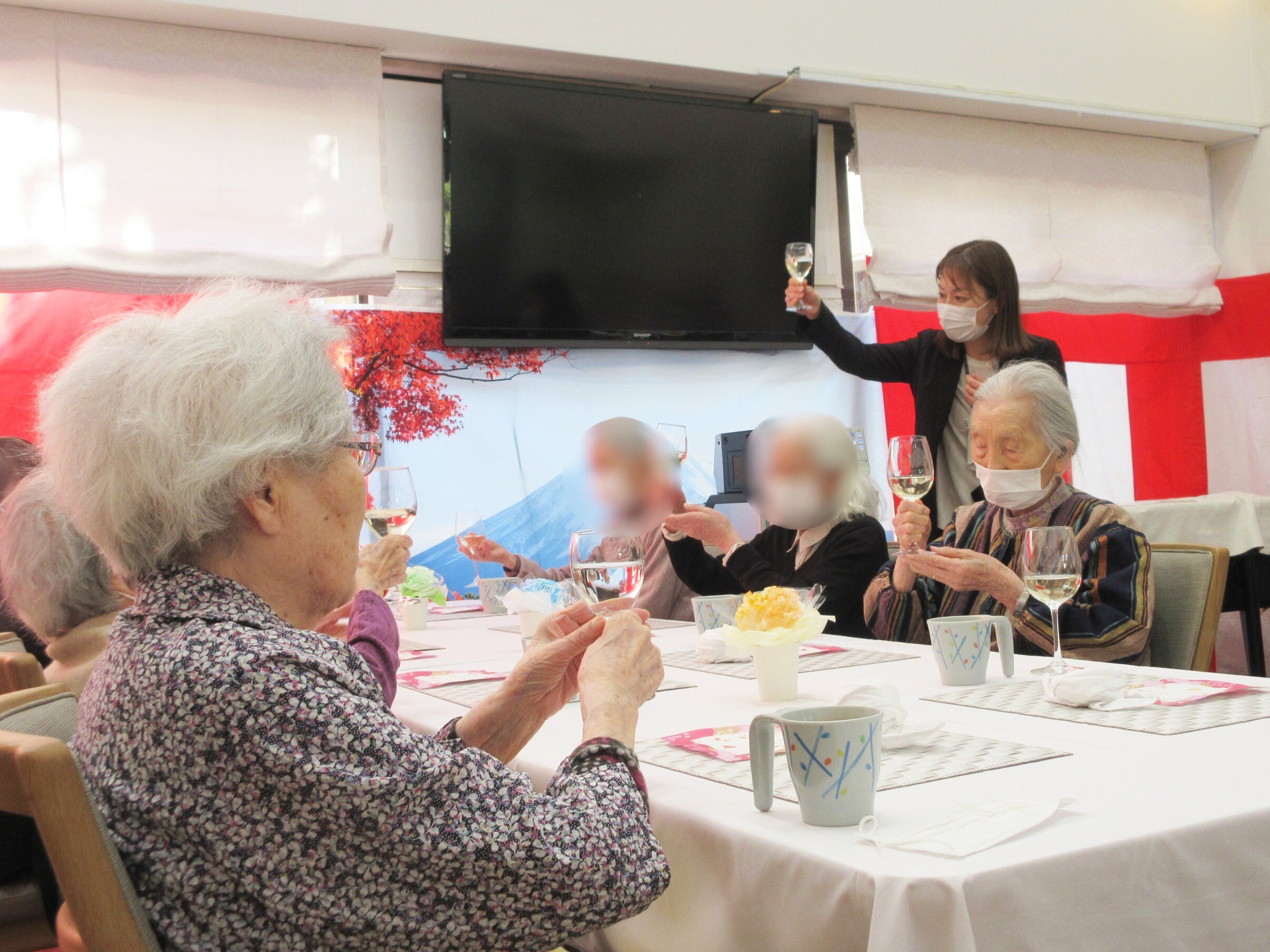 周年祭を行いました♪-1 ニチイホーム国立