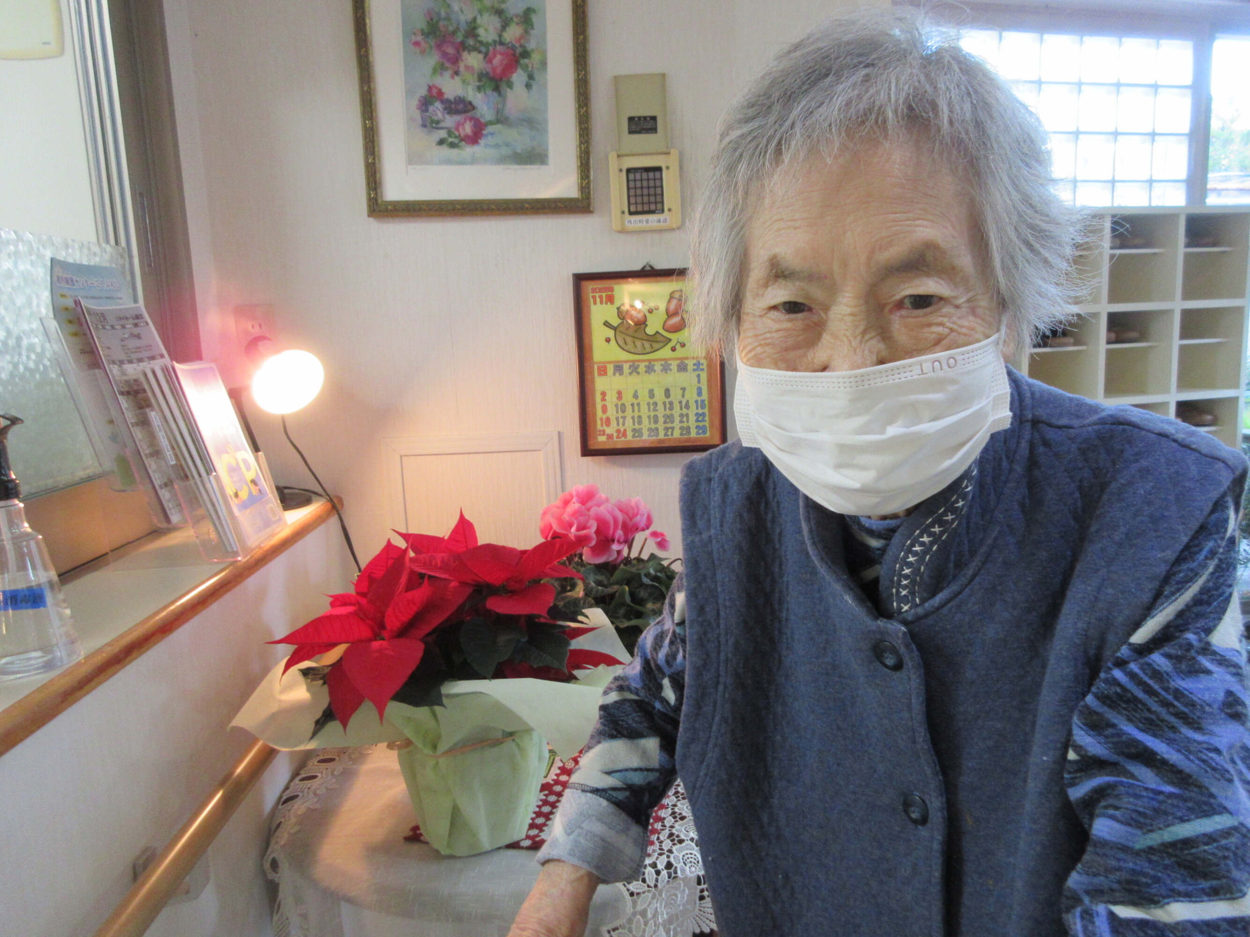 お花が綺麗に咲いております♪-3　ニチイホーム国立