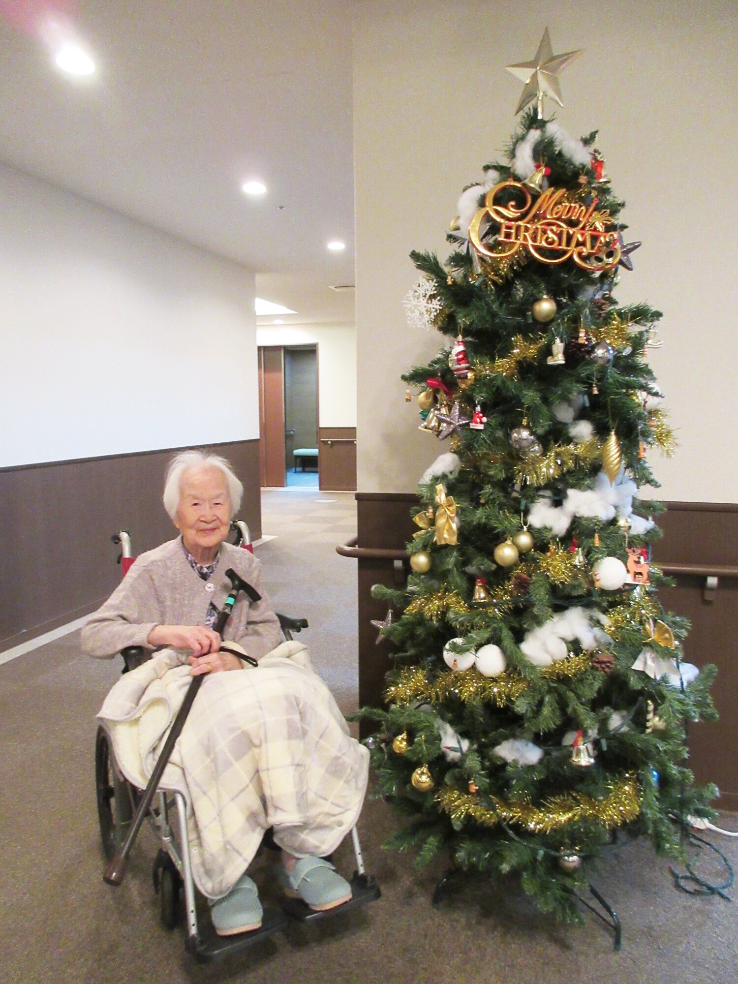 クリスマス準備-4　ニチイホーム目白