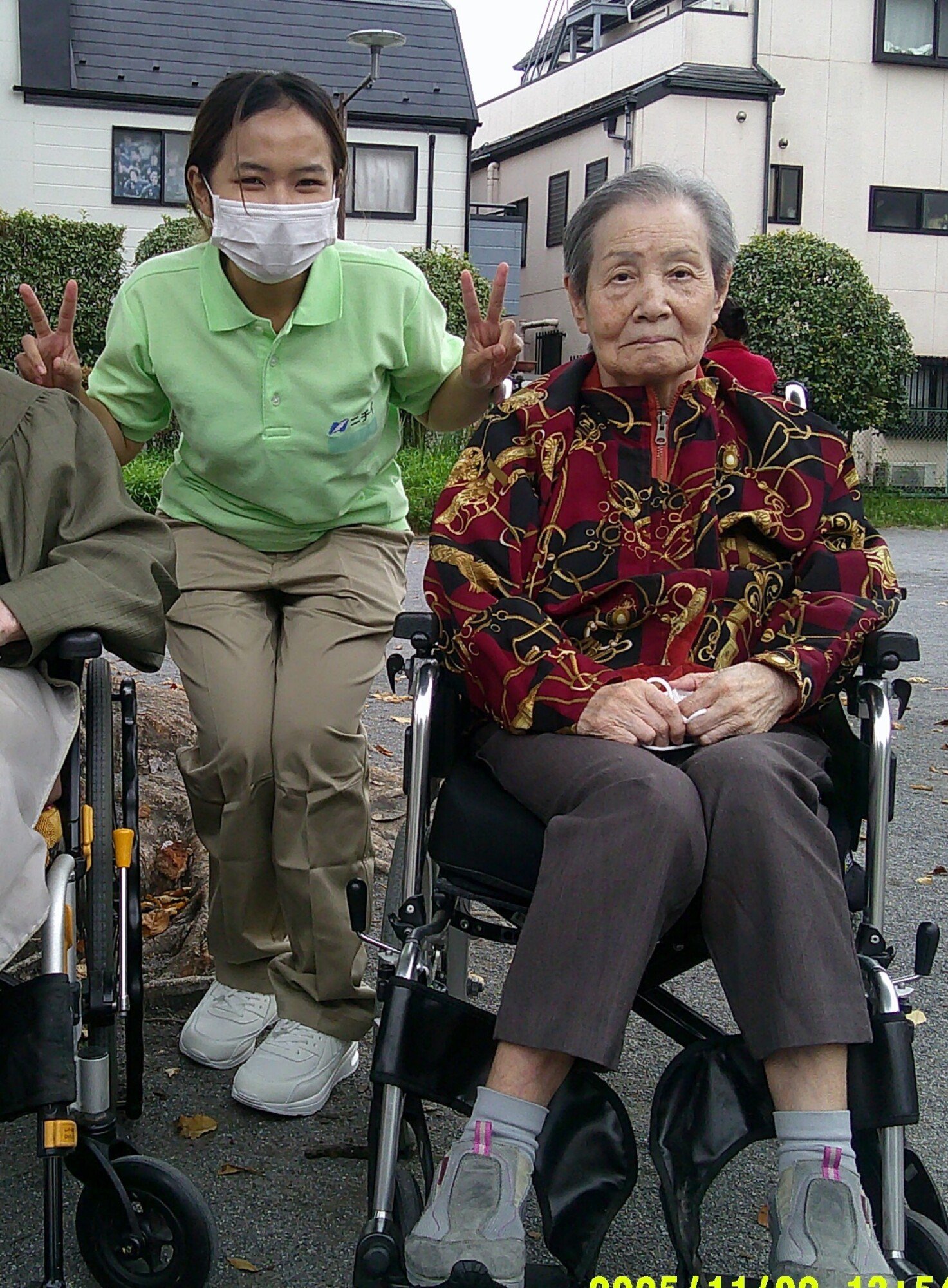 近隣の公園へお散歩-6 ニチイホーム南品川