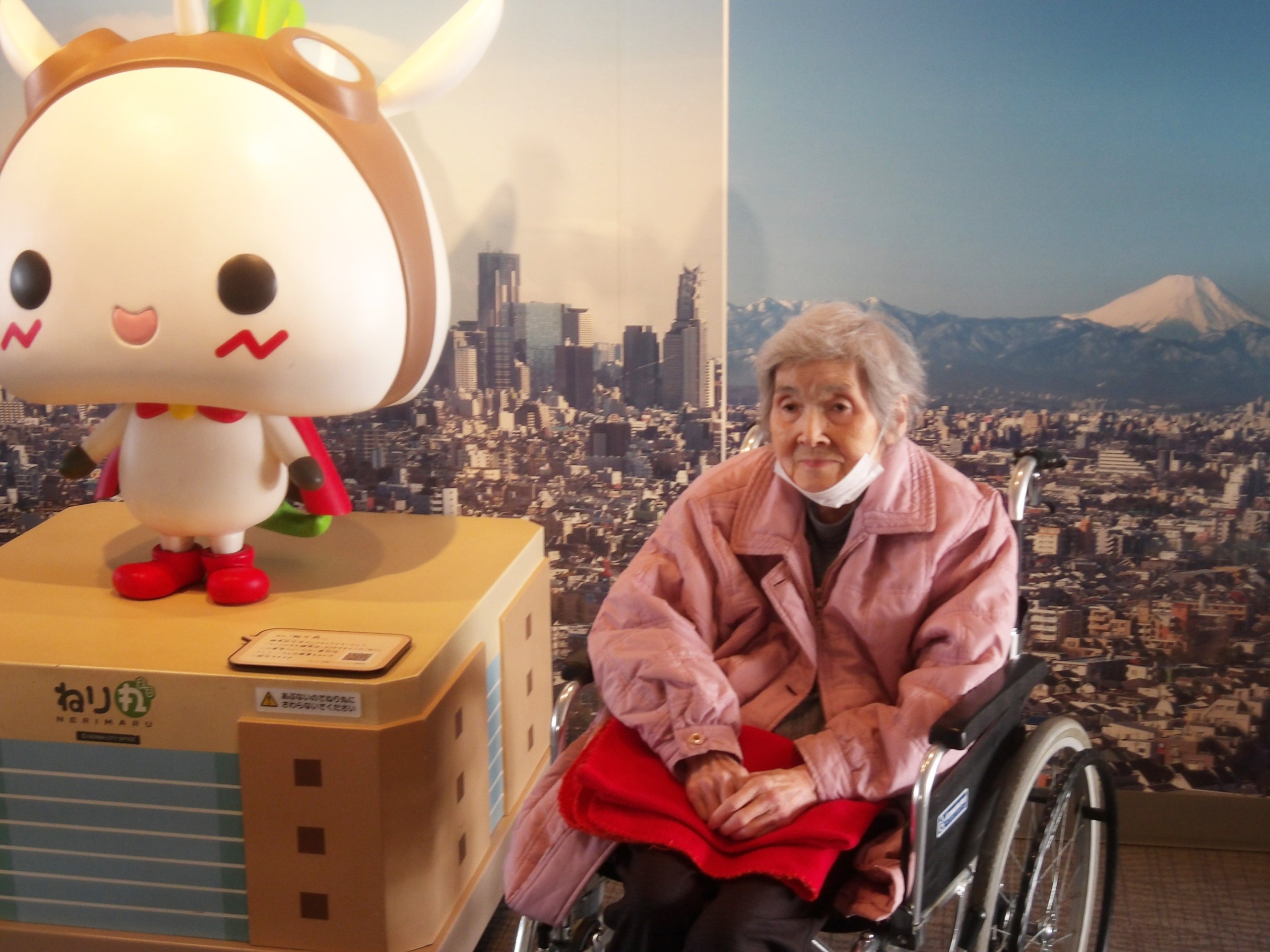 練馬区役所展望台へお出かけ-1　ニチイホーム練馬高野台