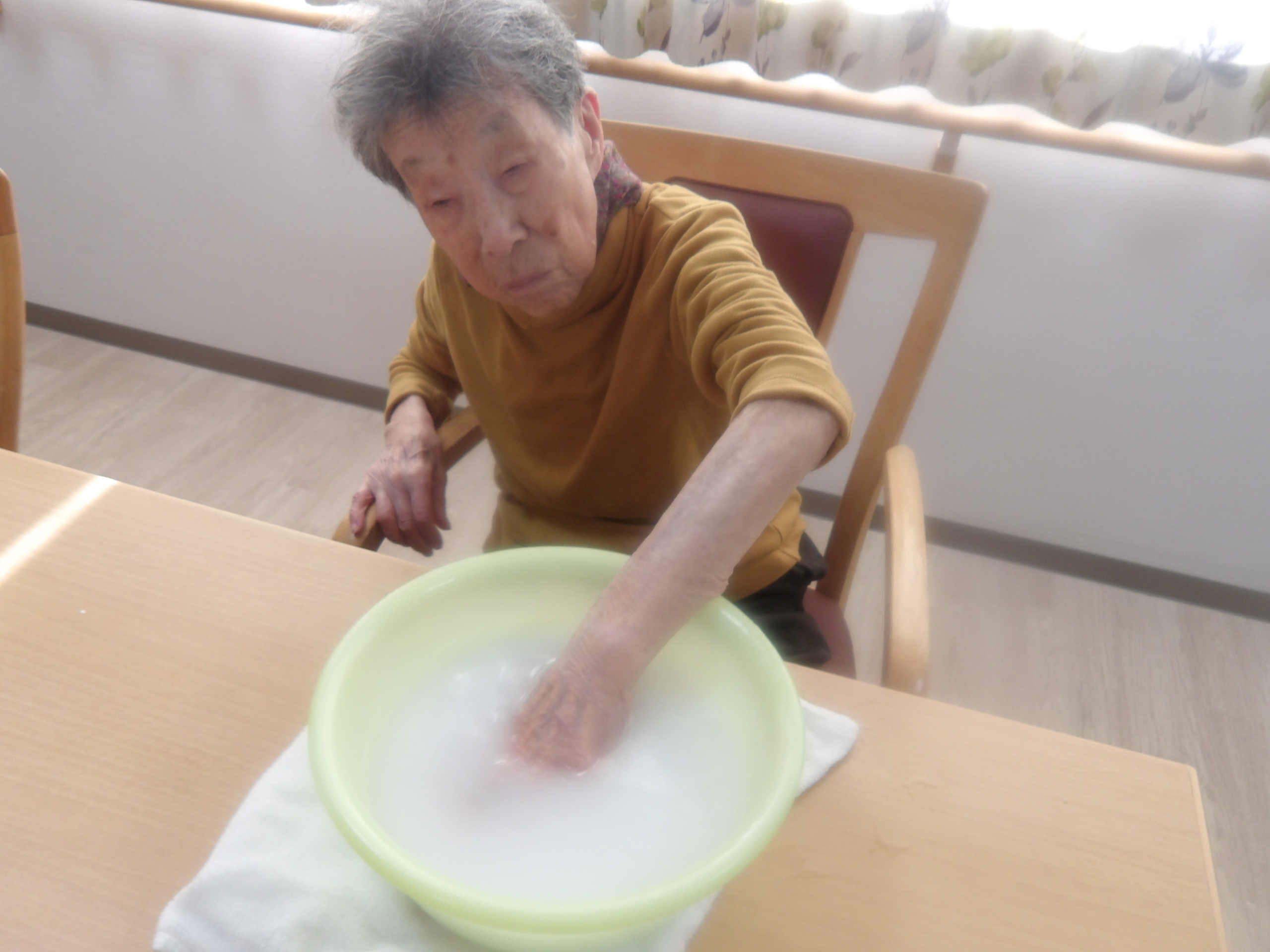 手浴-5　ニチイホーム練馬高野台