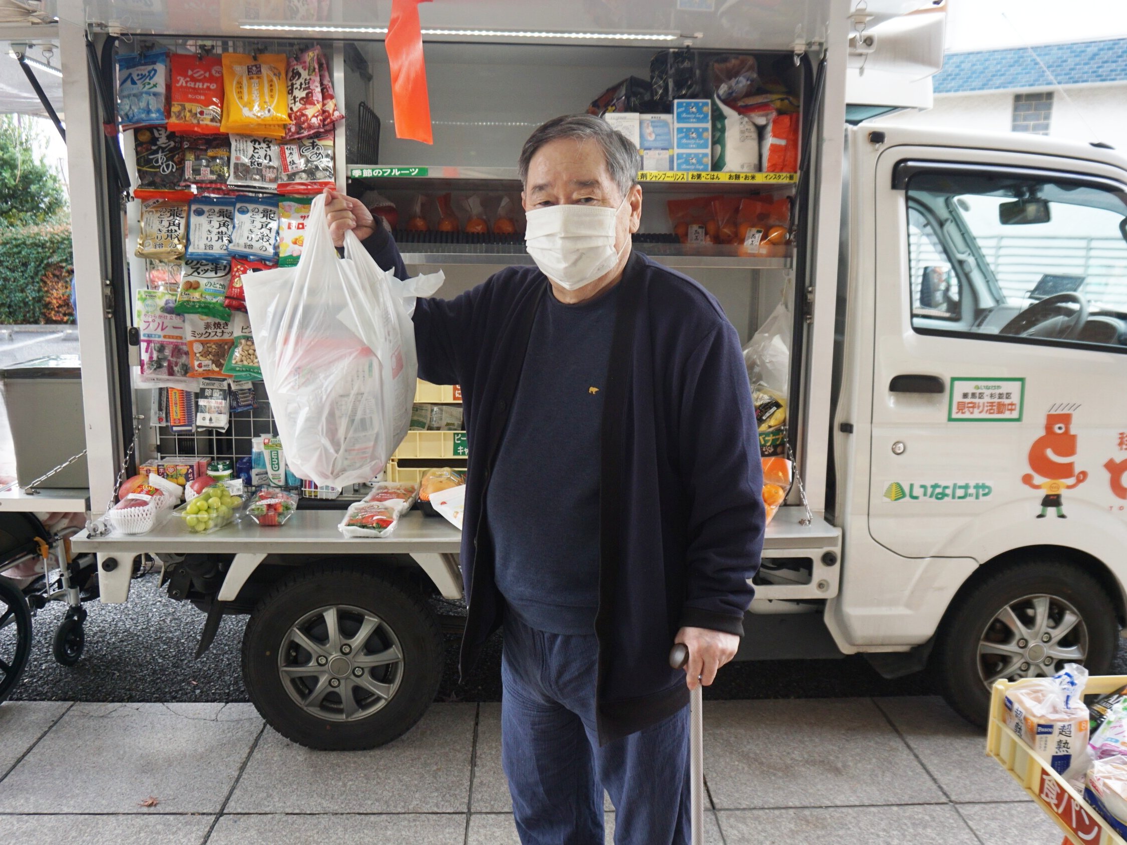 移動スーパーとくし丸-1　ニチイホーム練馬高野台