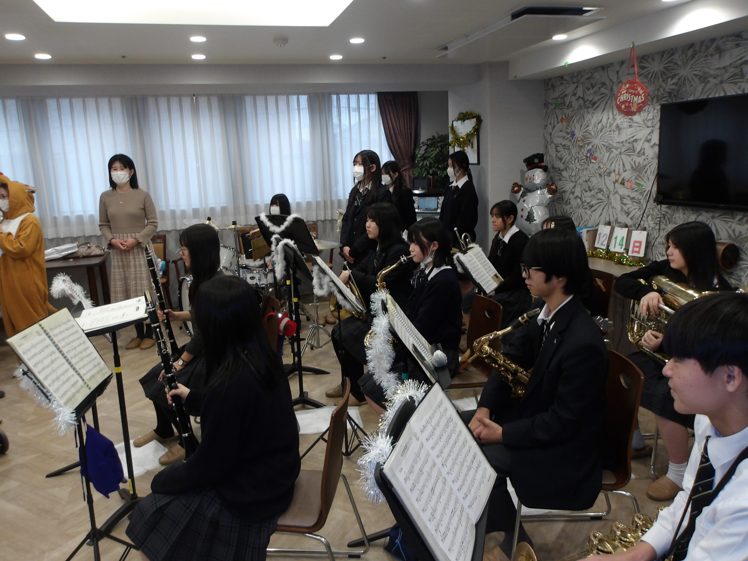 クリスマスコンサート-3　ニチイホーム野方