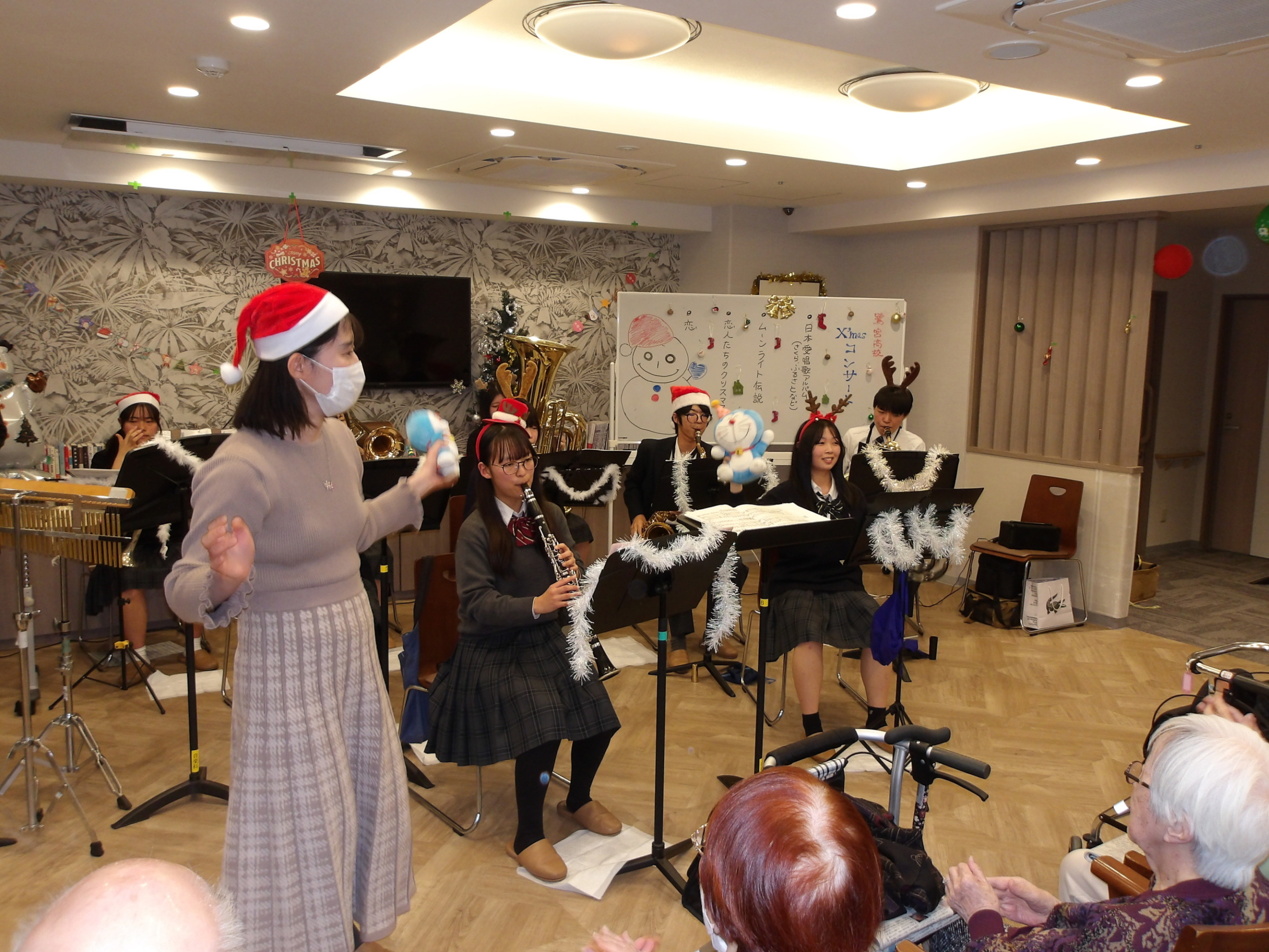 クリスマスコンサート-4　ニチイホーム野方