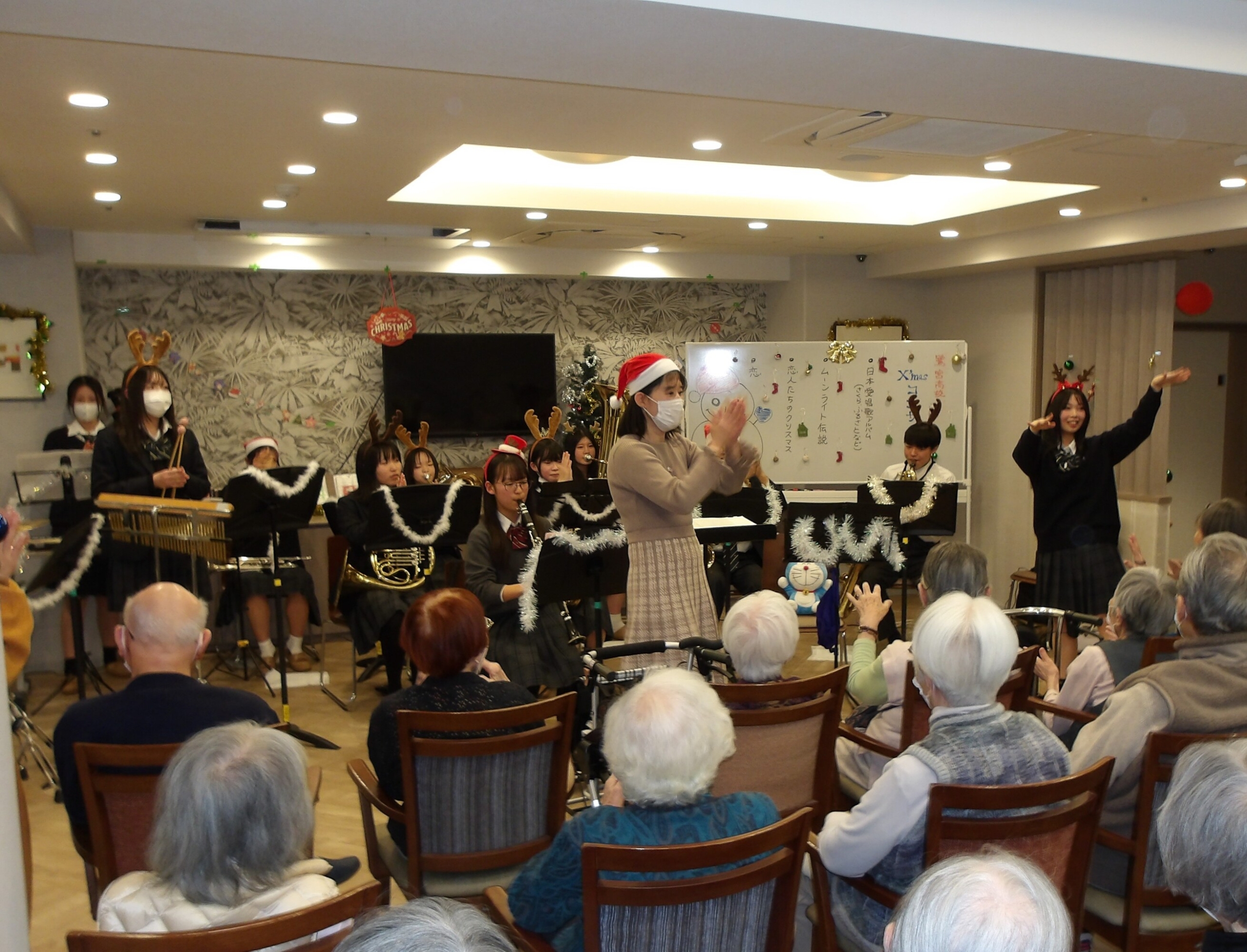 クリスマスコンサート-5　ニチイホーム野方