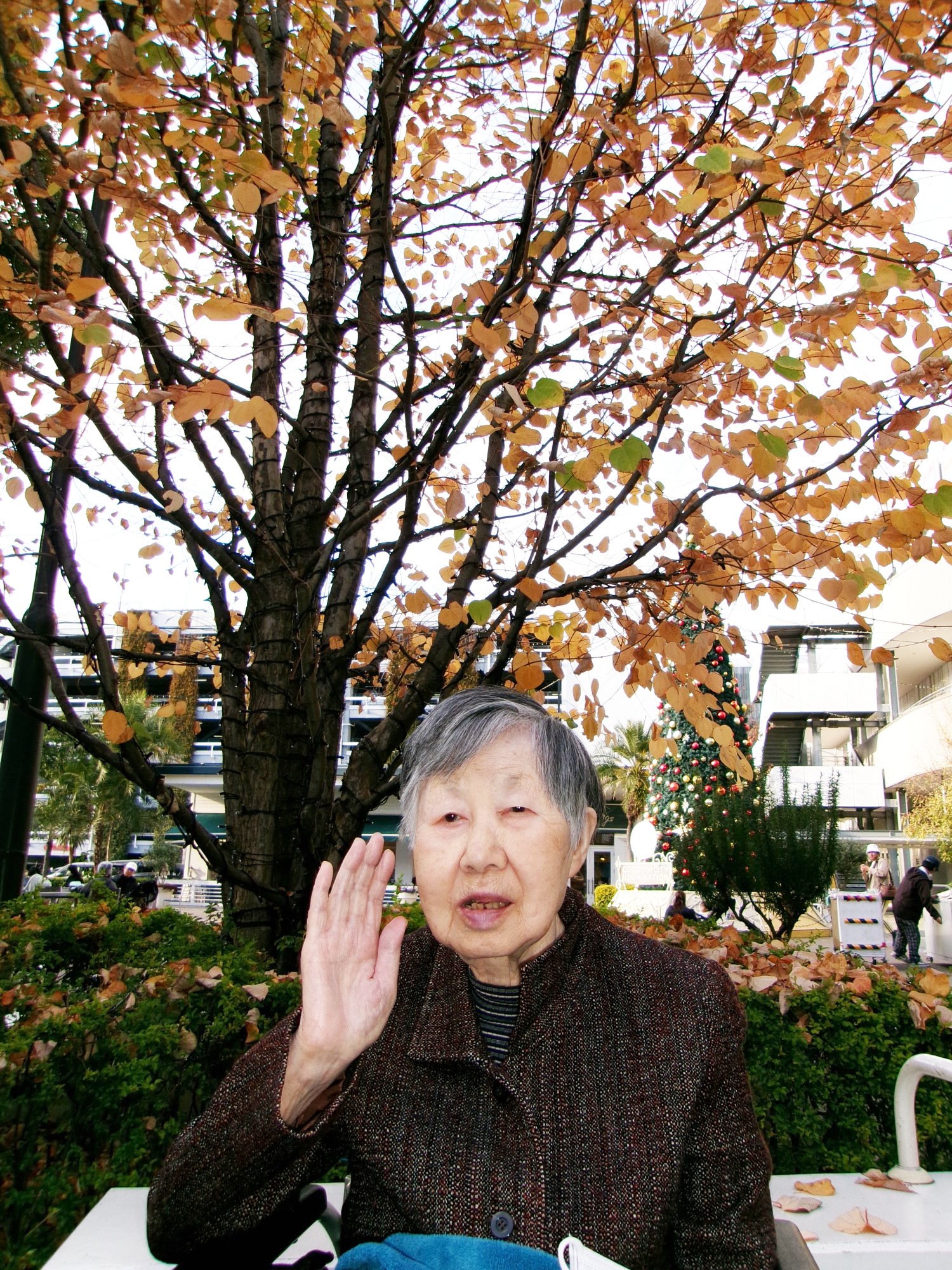 秋の外出-4 ニチイホームさいたま新都心