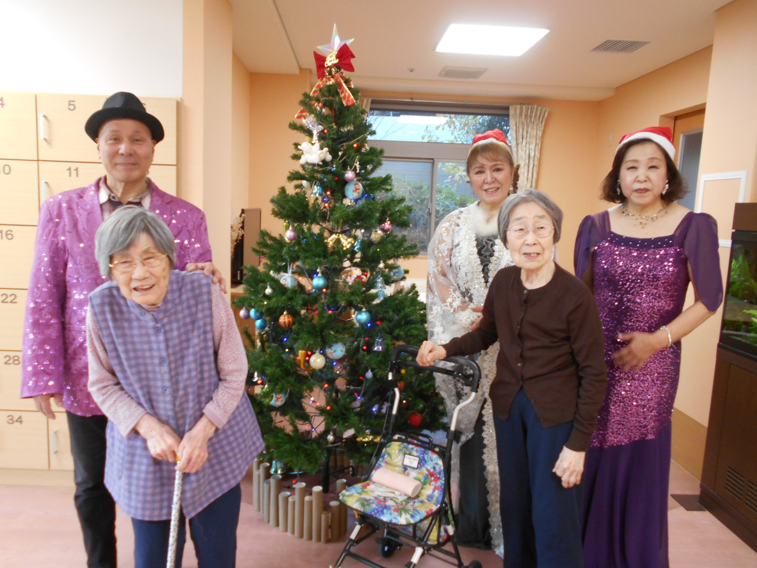 クリスマスコンサート-3　ニチイホーム西武柳沢