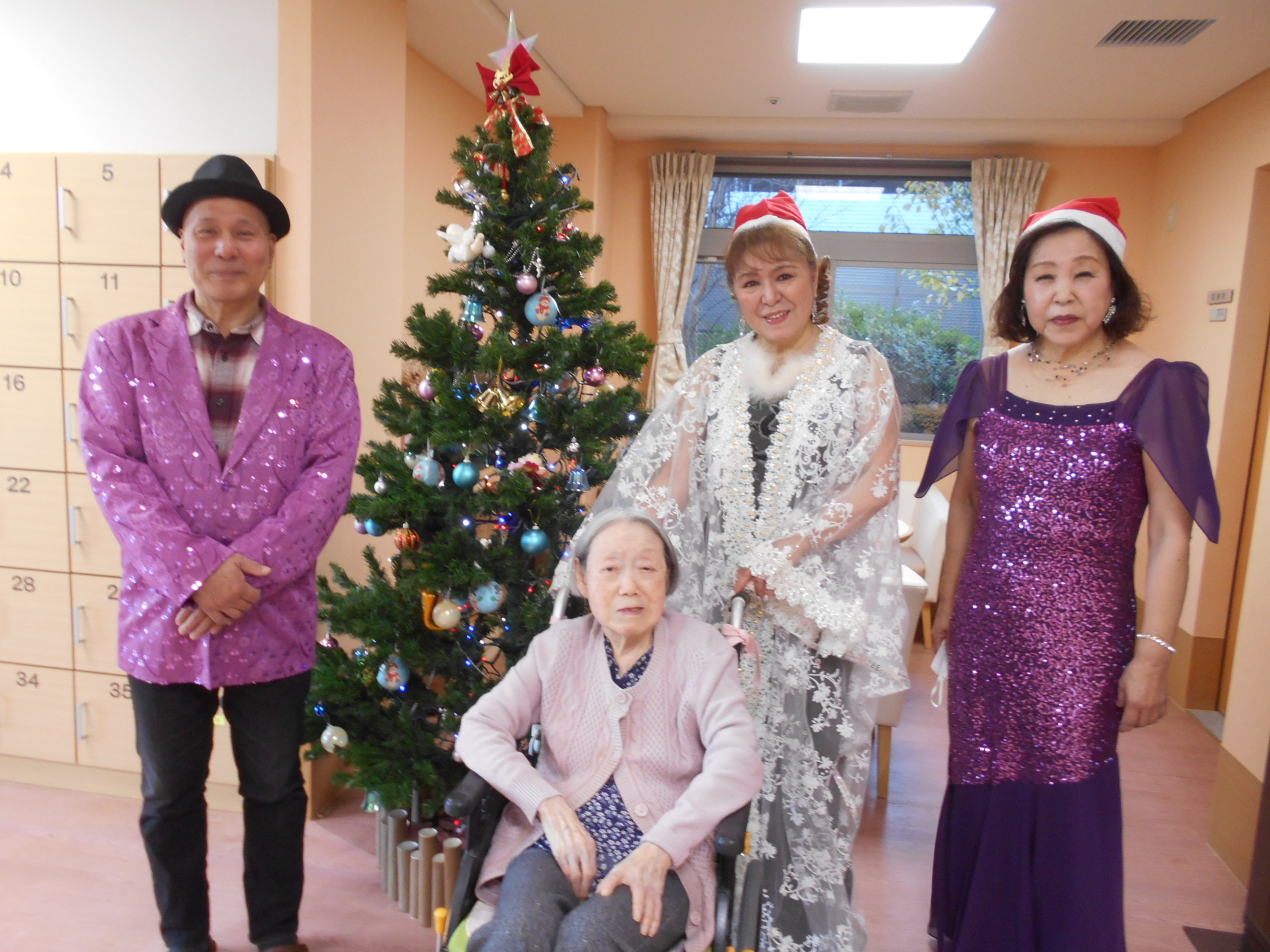 クリスマスコンサート-5　ニチイホーム西武柳沢