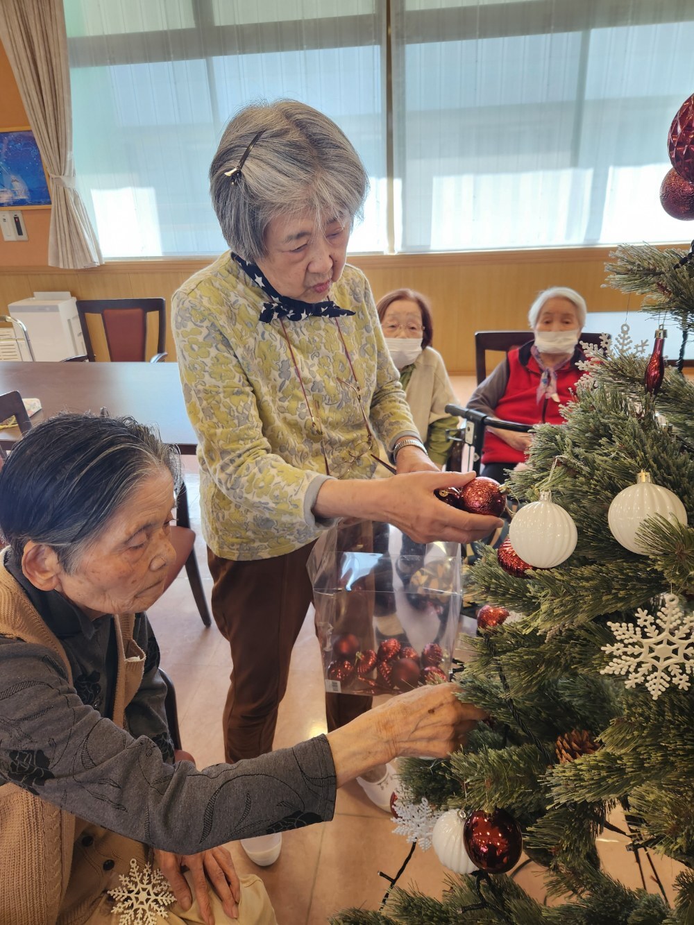 クリスマスが近づいてきました-5　ニチイホーム修善寺