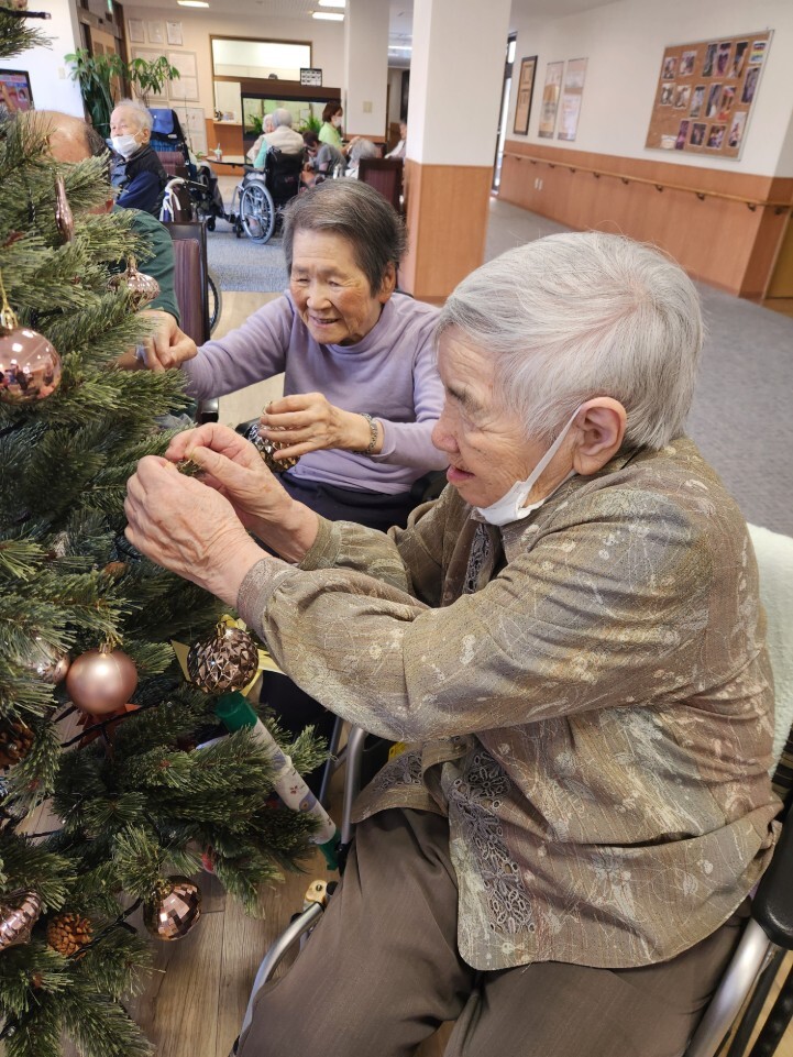 クリスマスが近づいてきました-6　ニチイホーム修善寺