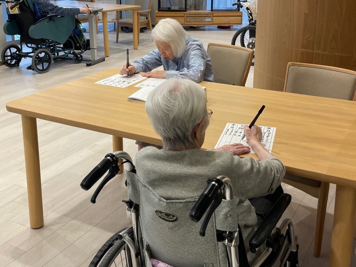 ペン習字-5　ニチイホーム杉並松庵