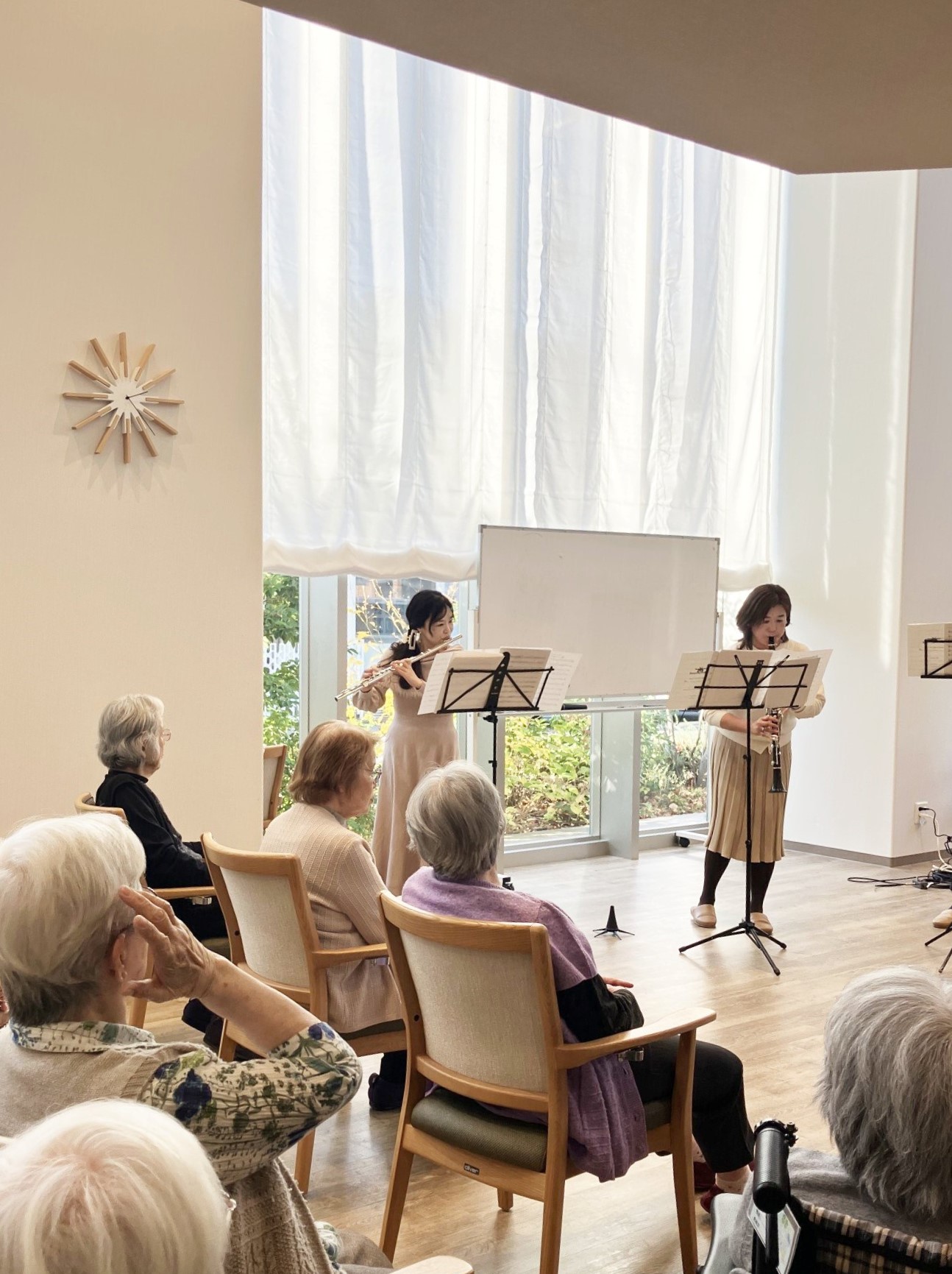 管楽器アンサンブルコンサート-2　ニチイホーム杉並松庵