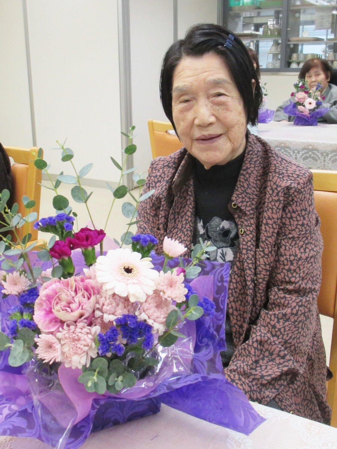 フラワーアレンジメント-1 ニチイホーム高幡不動