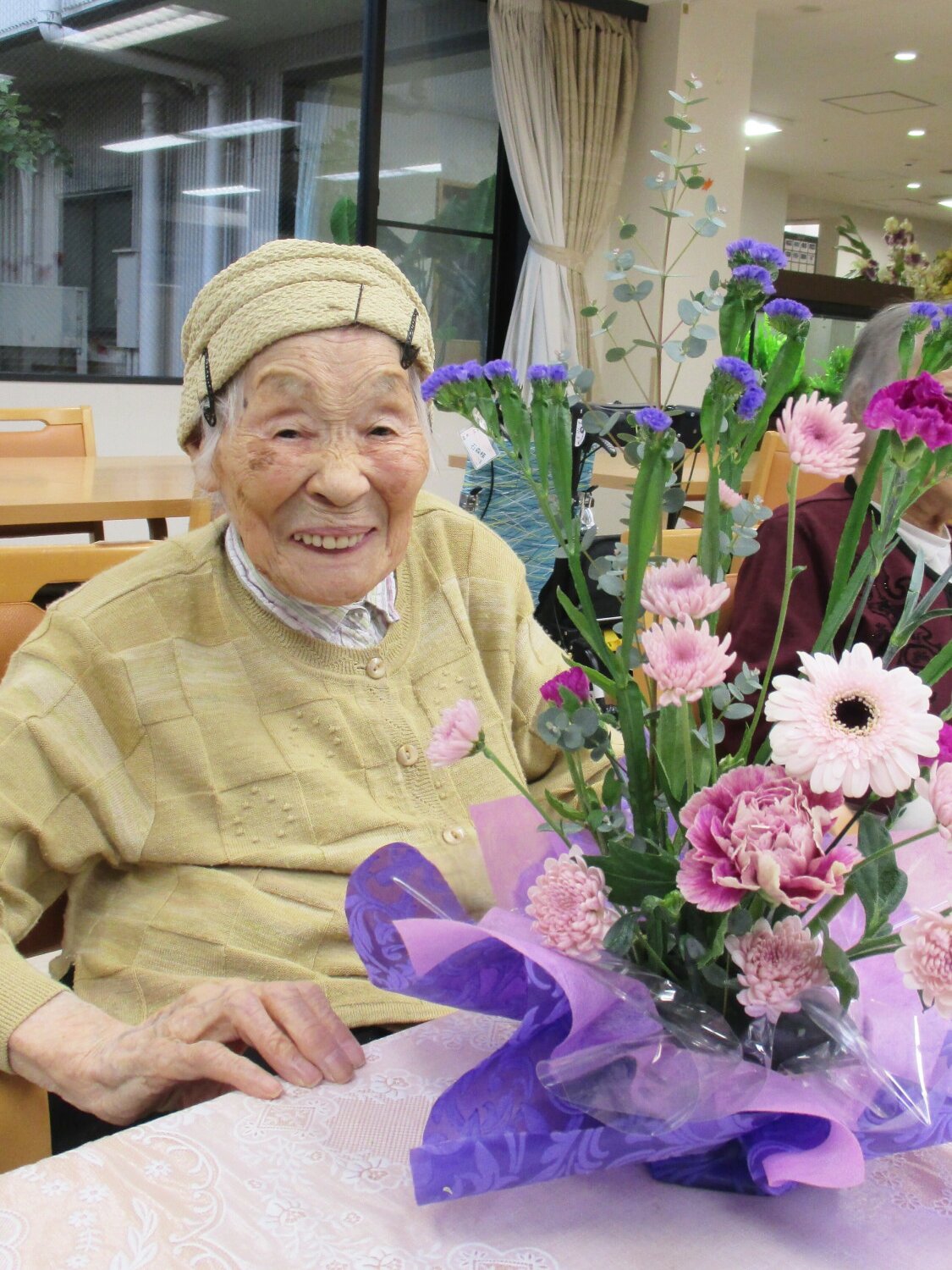 フラワーアレンジメント-3　ニチイホーム高幡不動