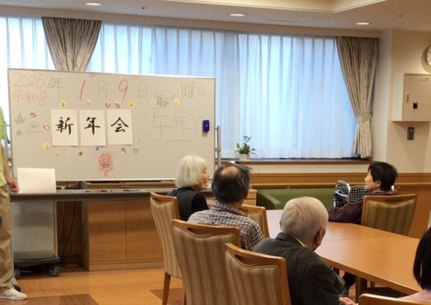 ニチイホーム板橋徳丸新年会１