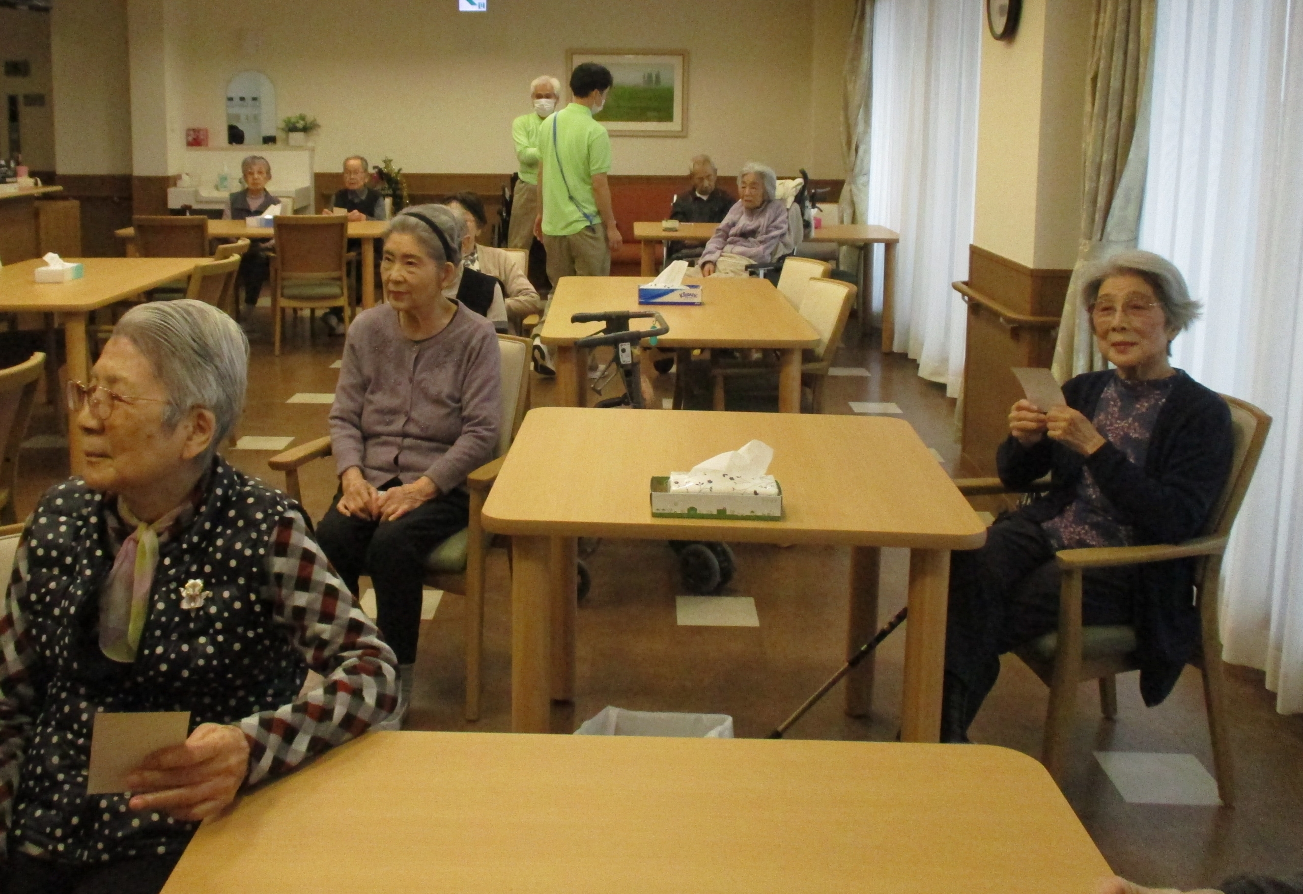 ニチイホーム柏の葉クリスマス会1