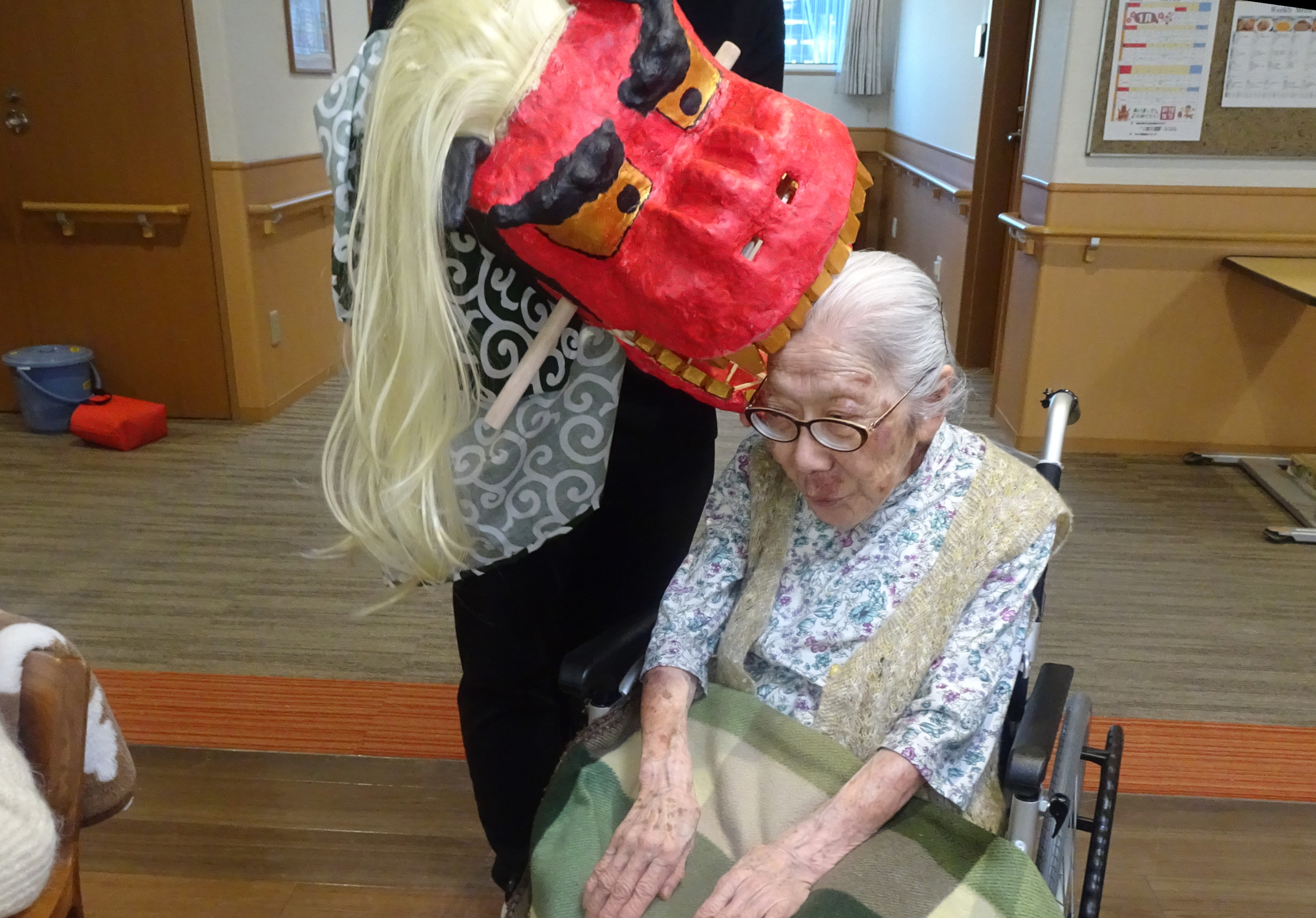 ニチイホーム中馬込獅子舞6