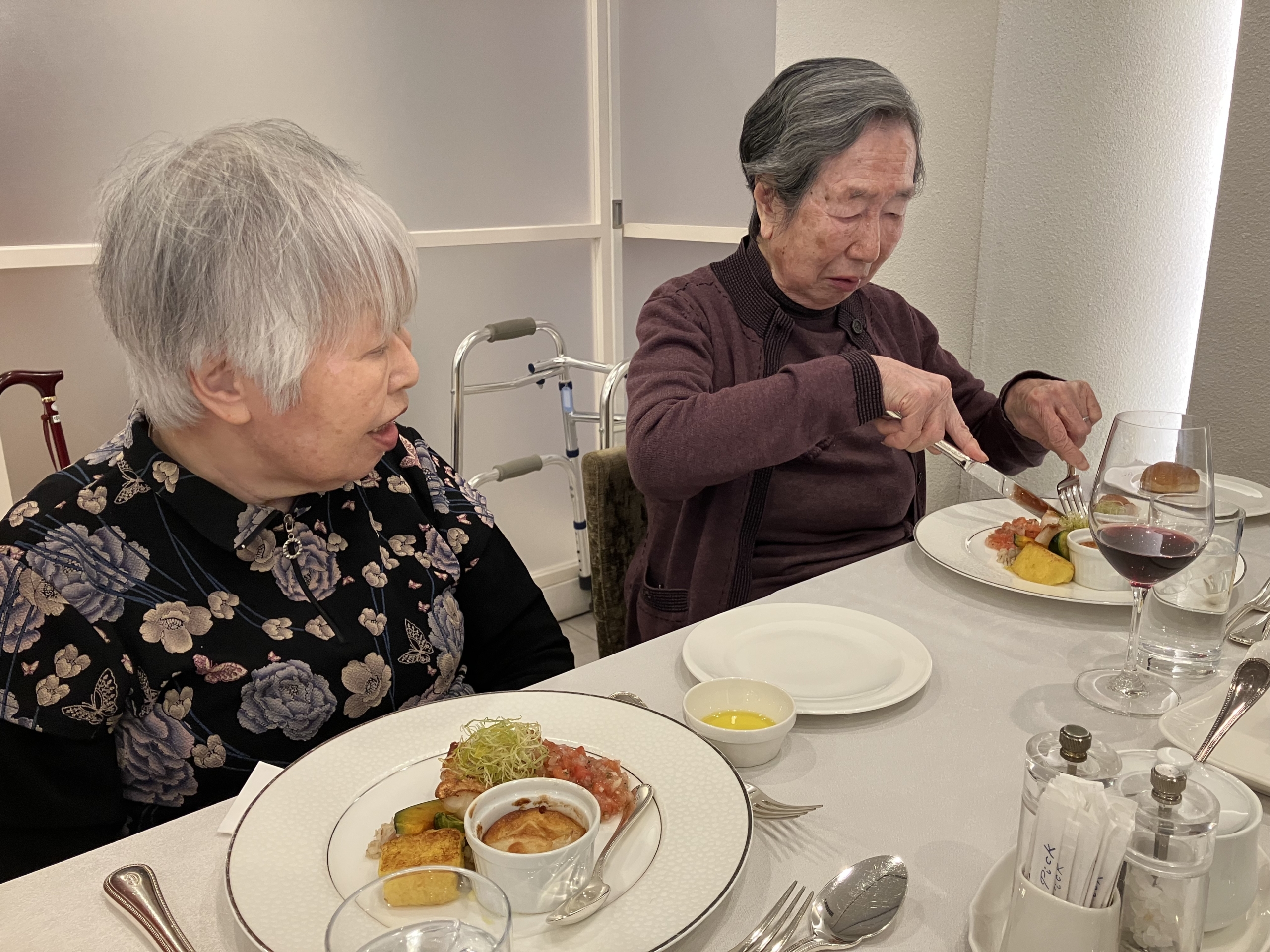 ニチイホーム都立家政コース料理５