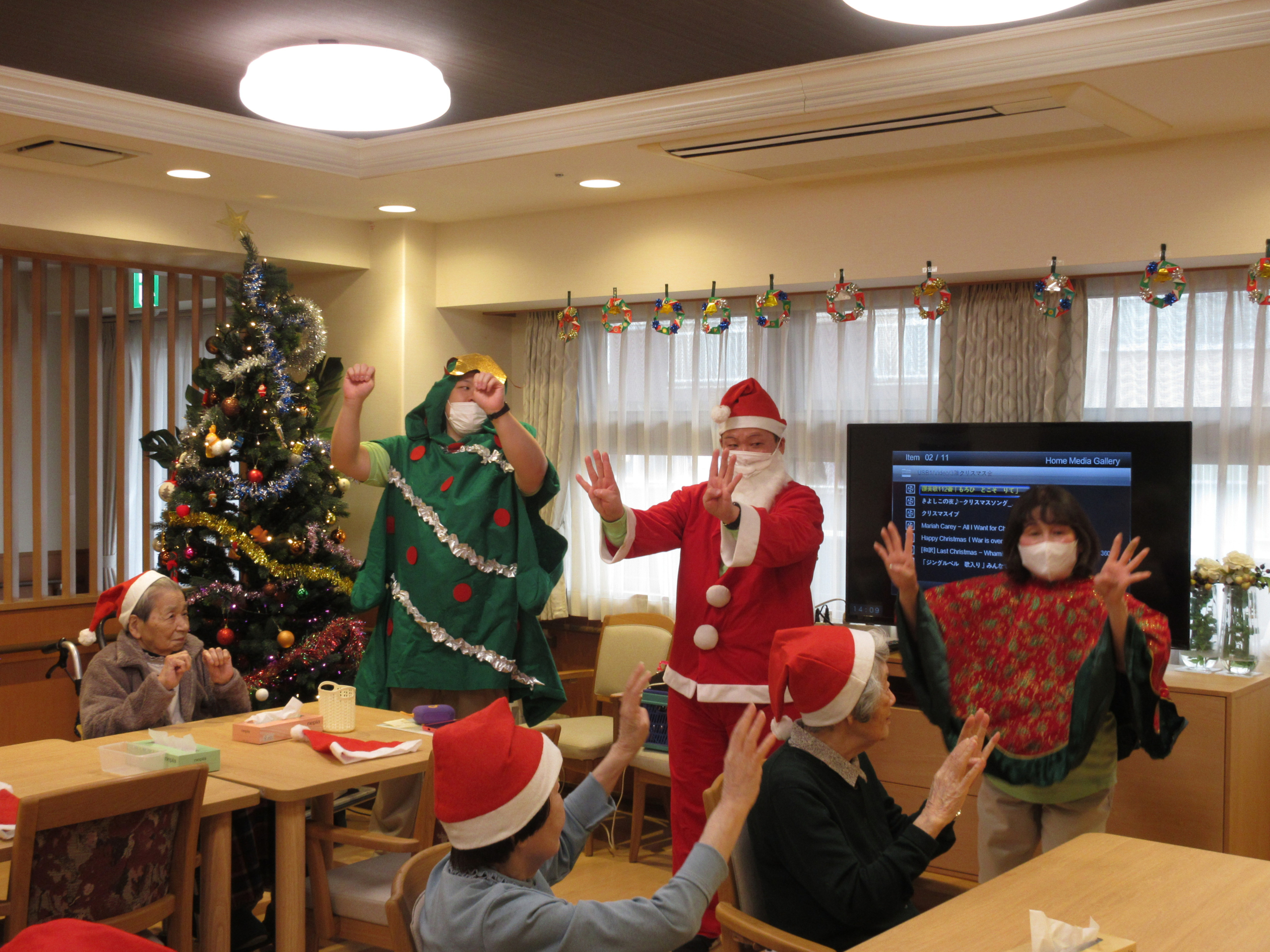 ニチイホーム与野本町クリスマス会３