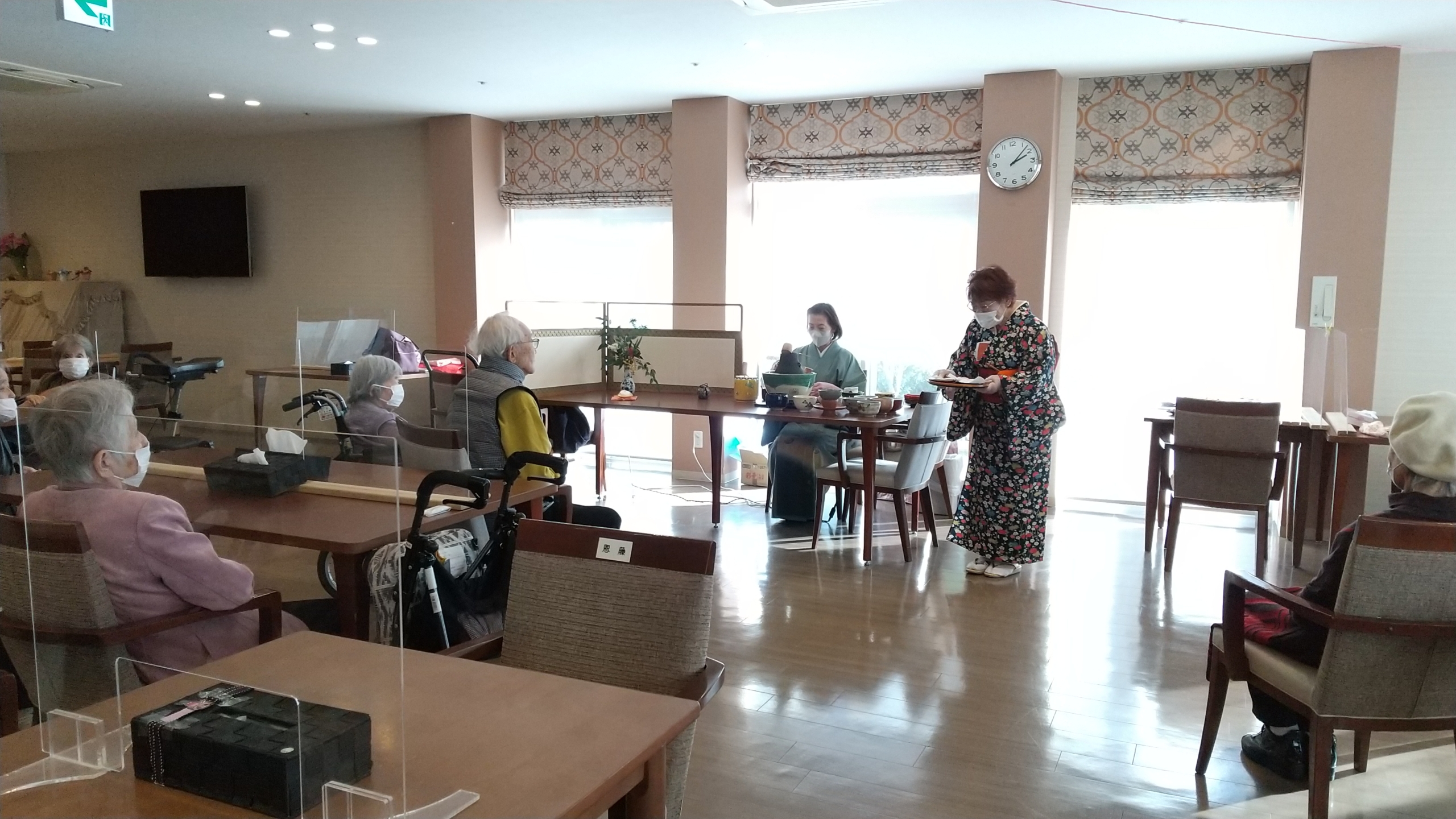 ニチイメゾン東ときわ台初釜３