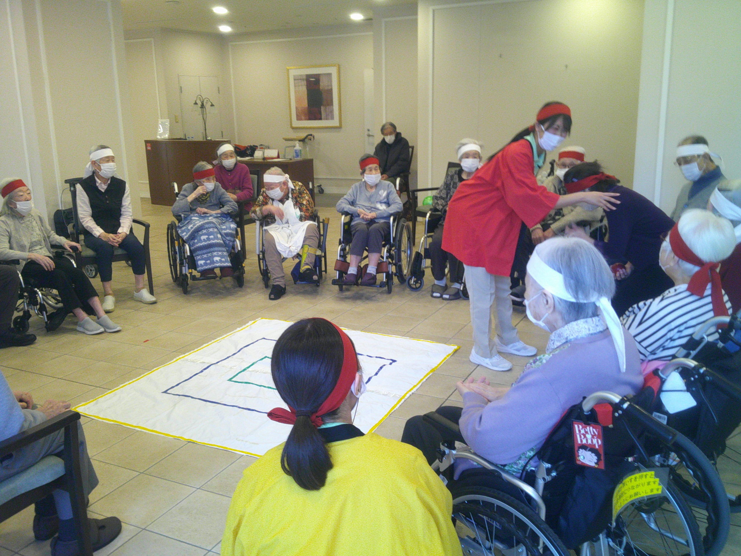 ニチイメゾン稲毛運動会４