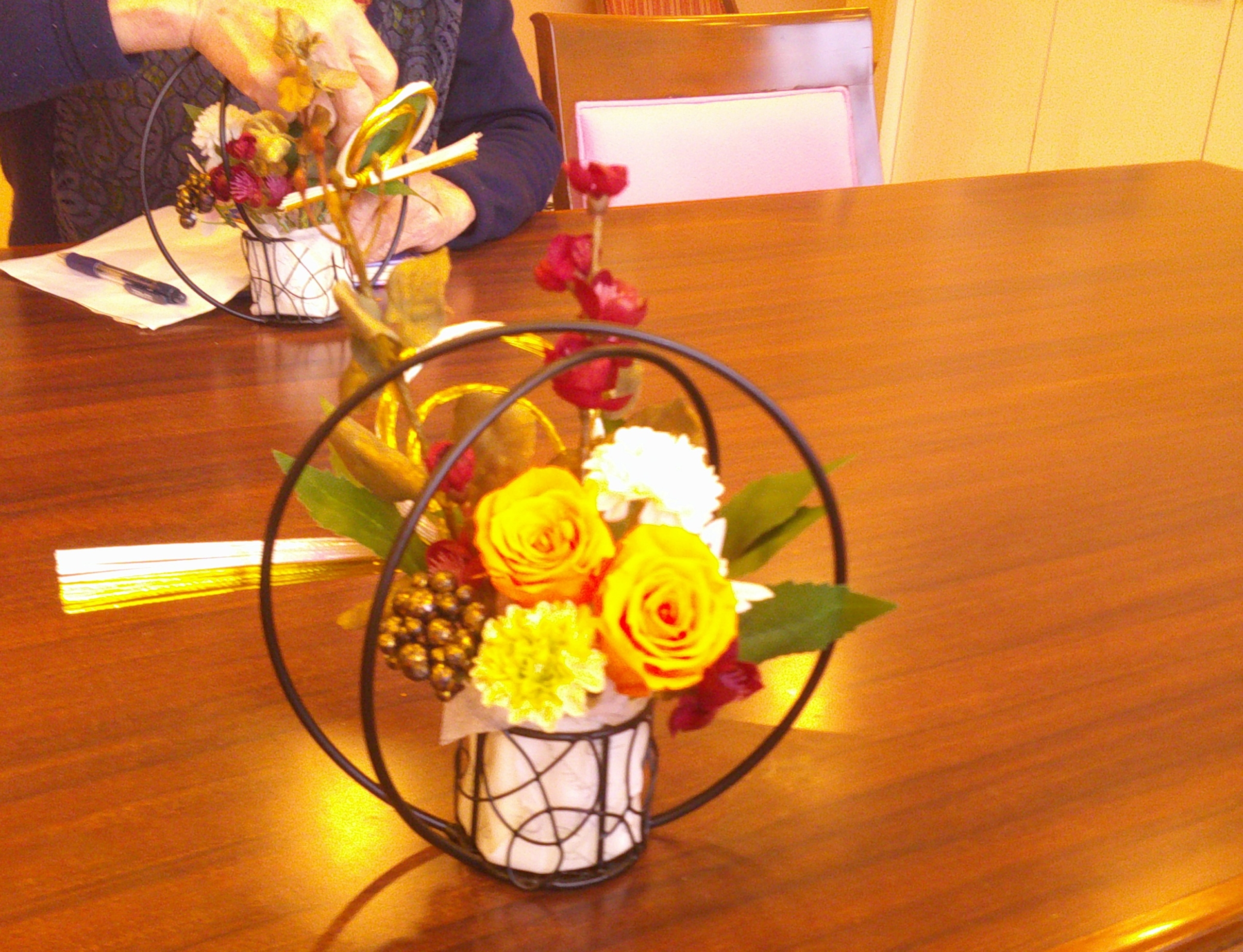 ニチイメゾン稲毛プリザーブドフラワー２