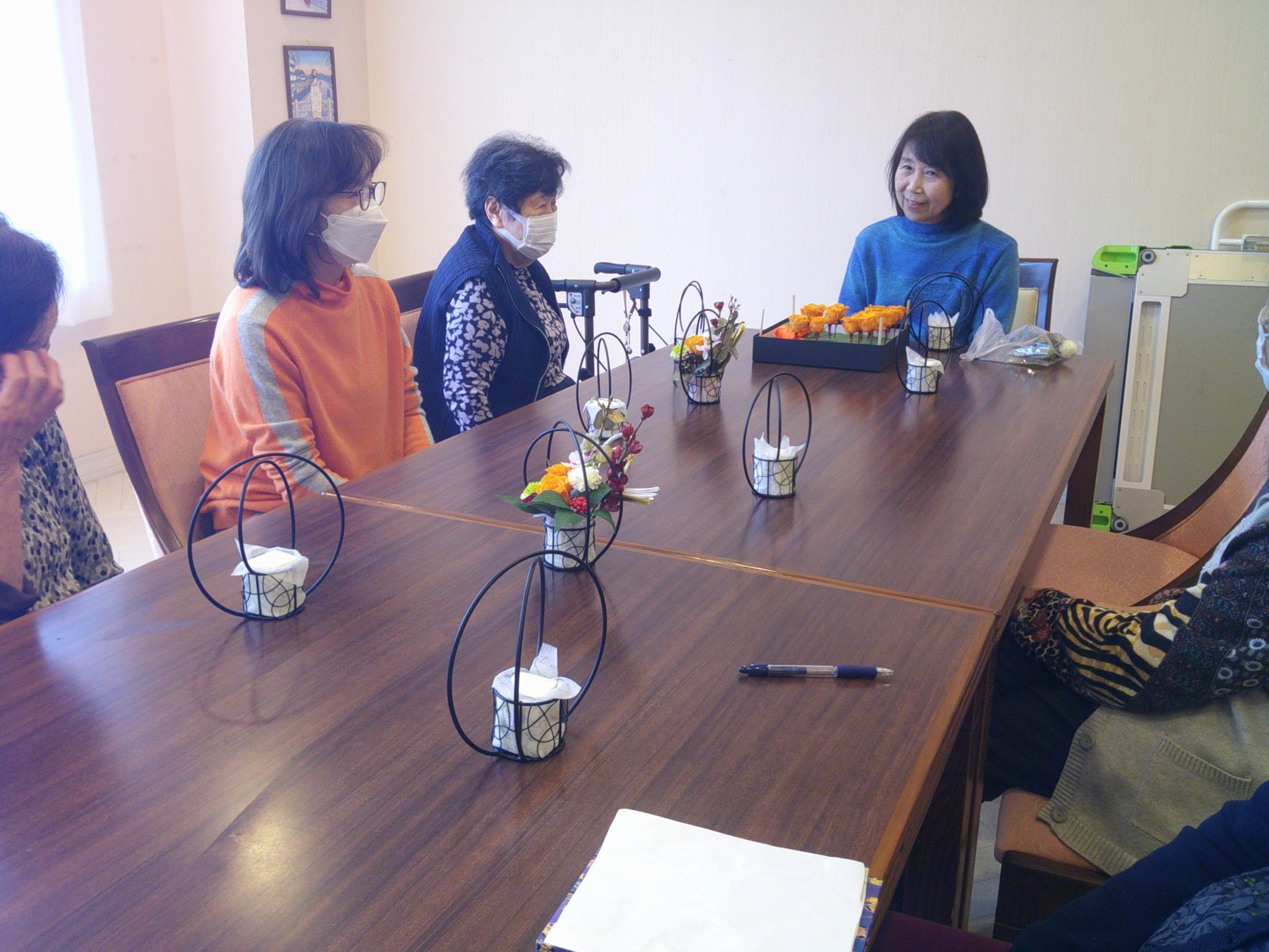 ニチイメゾン稲毛プリザーブドフラワー４