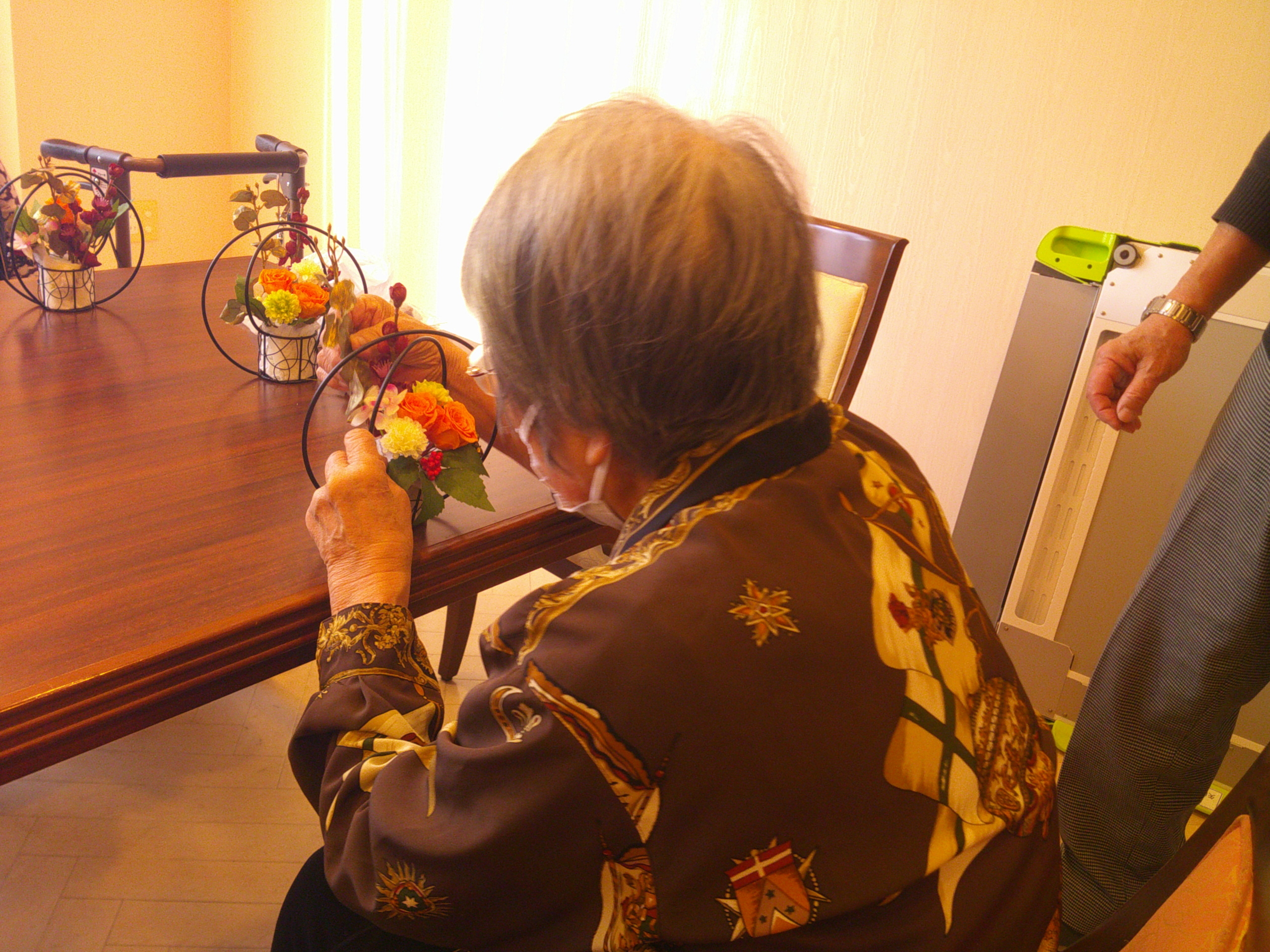 ニチイメゾン稲毛プリザーブドフラワー５