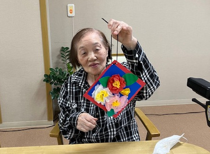 ニチイメゾン瀬田Ⅱ番館正月飾り５