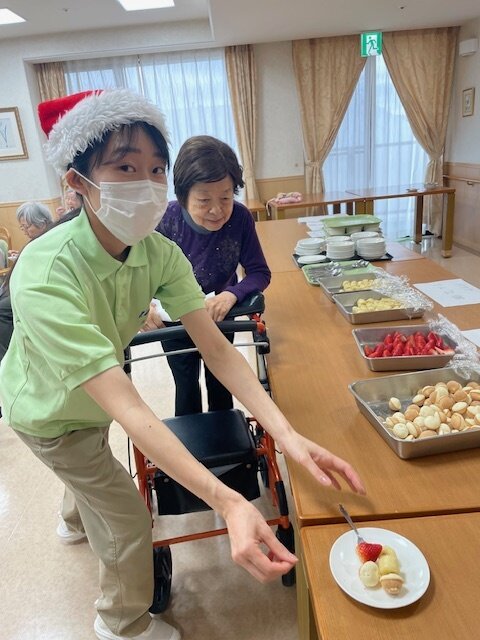 チョコレートフォンデュ-1　ニチイホームはるひ野Ⅱ番館