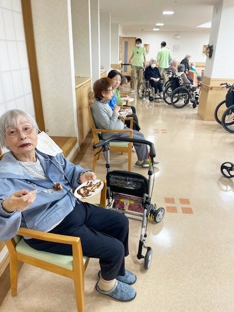 チョコレートフォンデュ-4　ニチイホームはるひ野Ⅱ番館