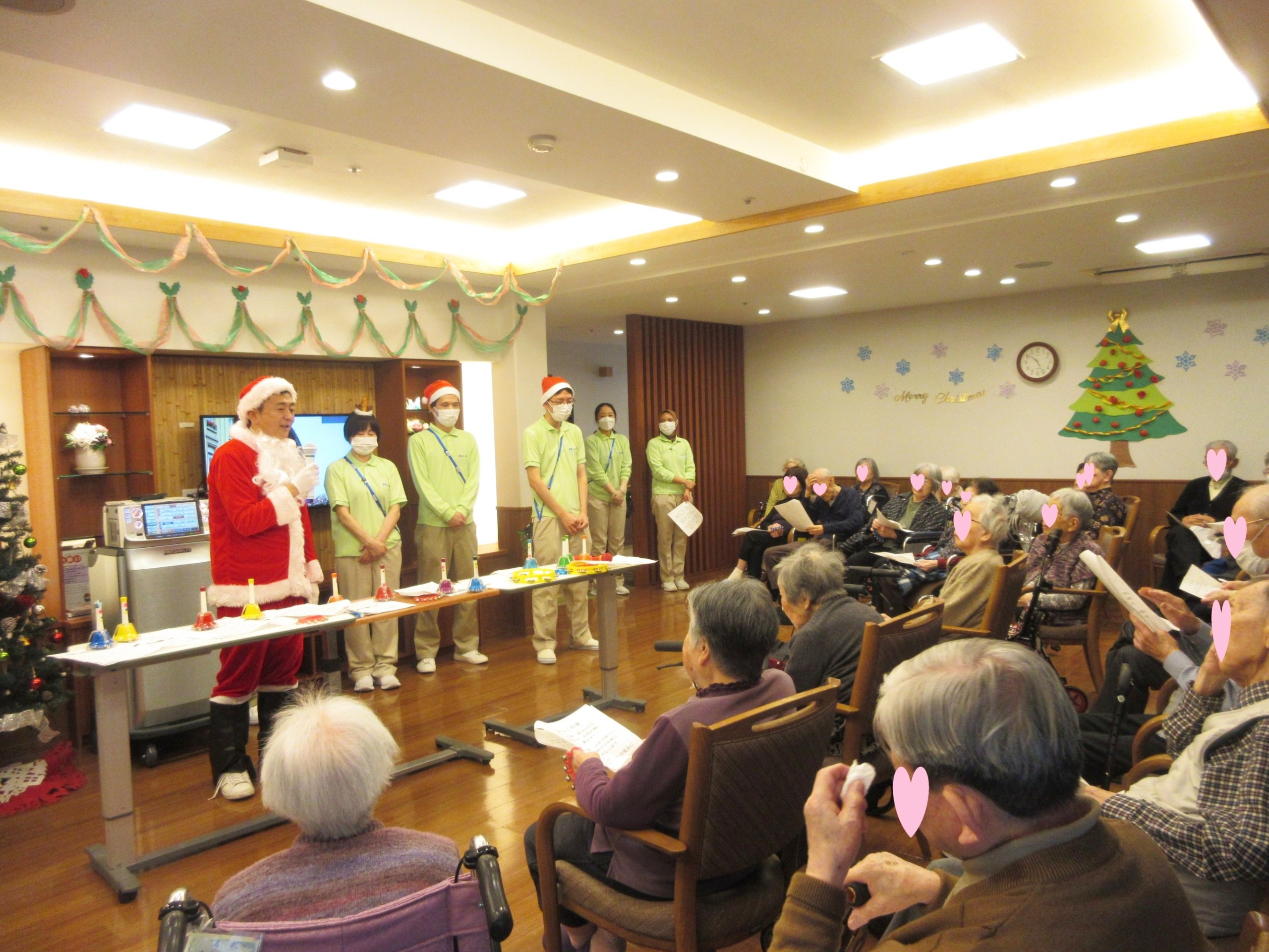 クリスマス会-1　ニチイホーム東船橋