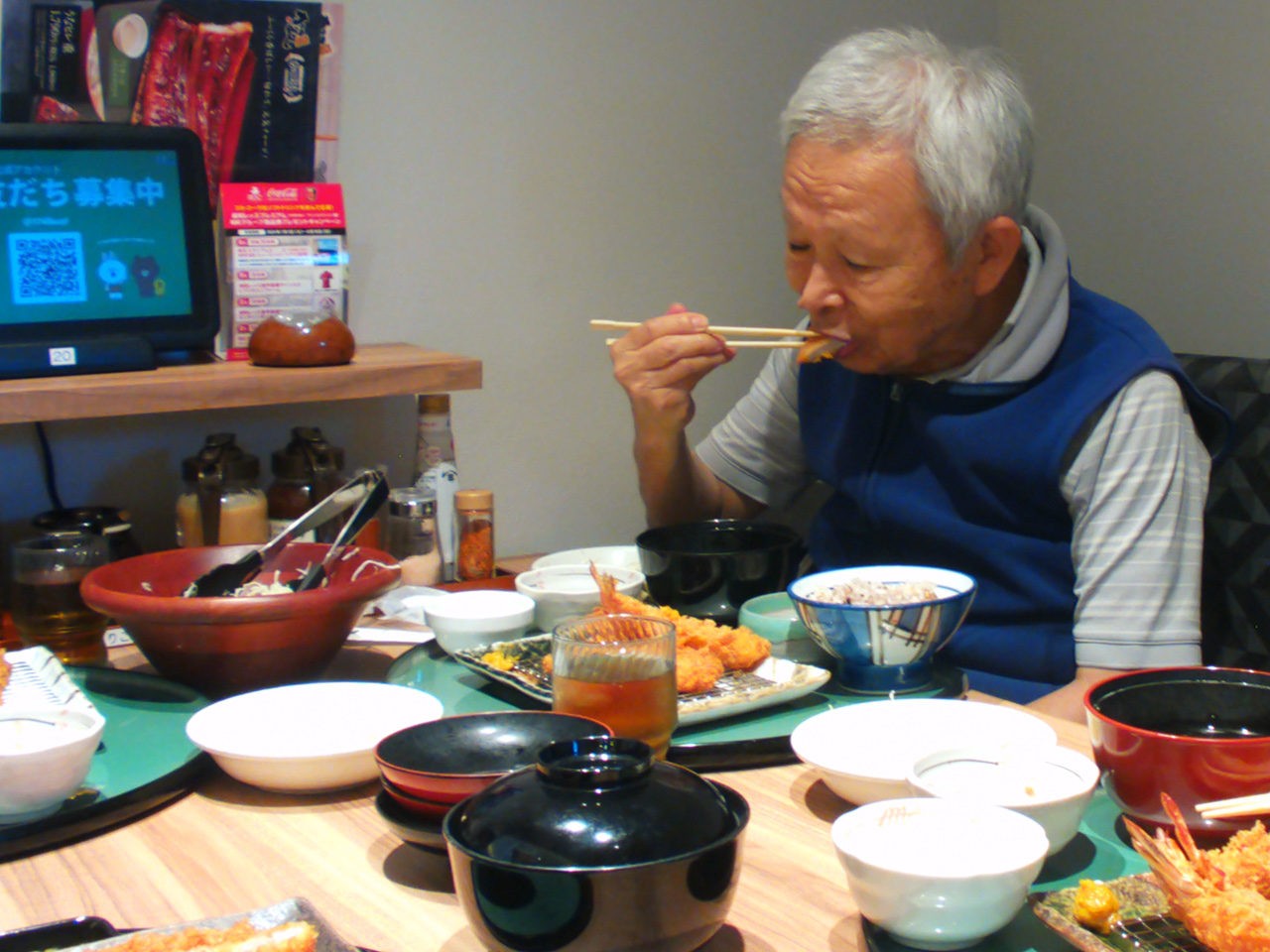とんかつ屋さんに行きました-1 ニチイホーム東浦和