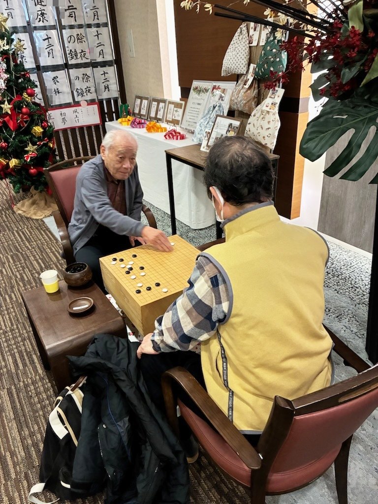 囲碁サークル始動-1　ニチイホーム碑文谷