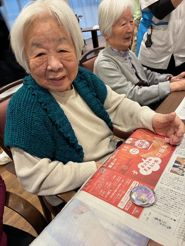 ブローチ・しおり作成-3　ニチイホーム碑文谷