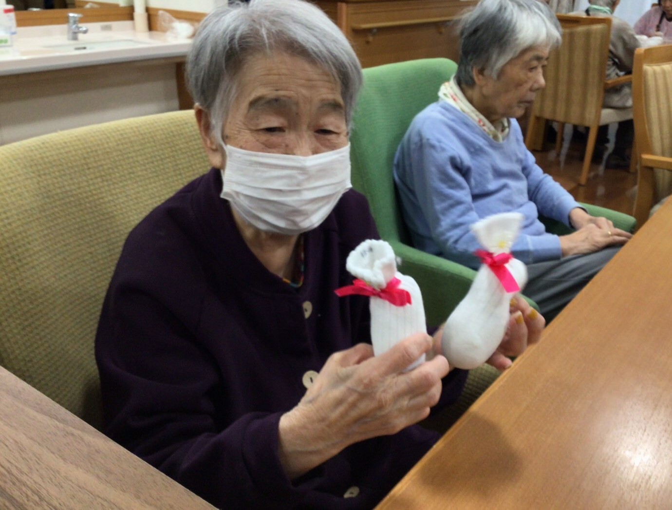 シューズキーパー作り-4　ニチイホーム板橋徳丸