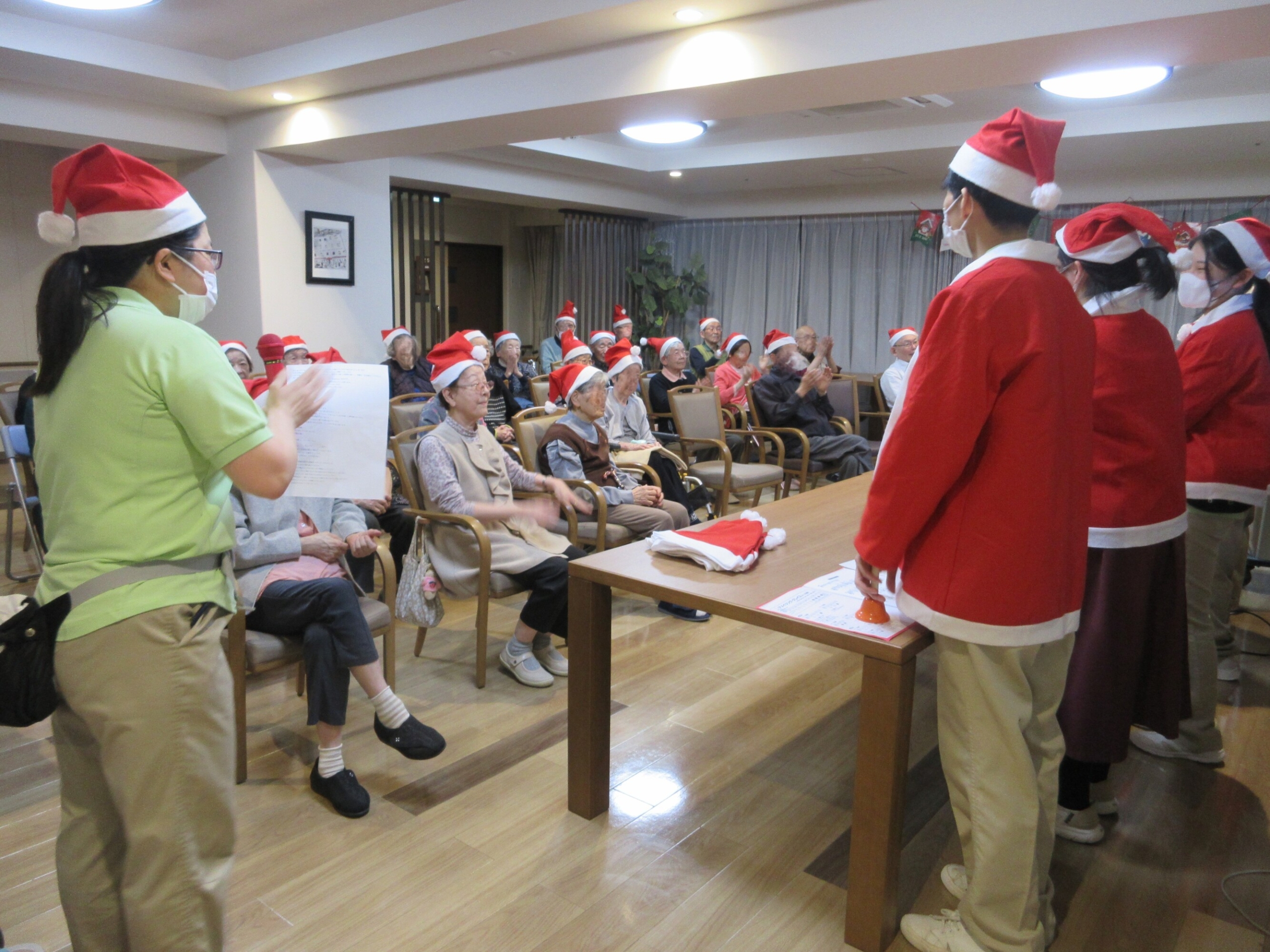 クリスマス会-1　ニチイホーム勝どき