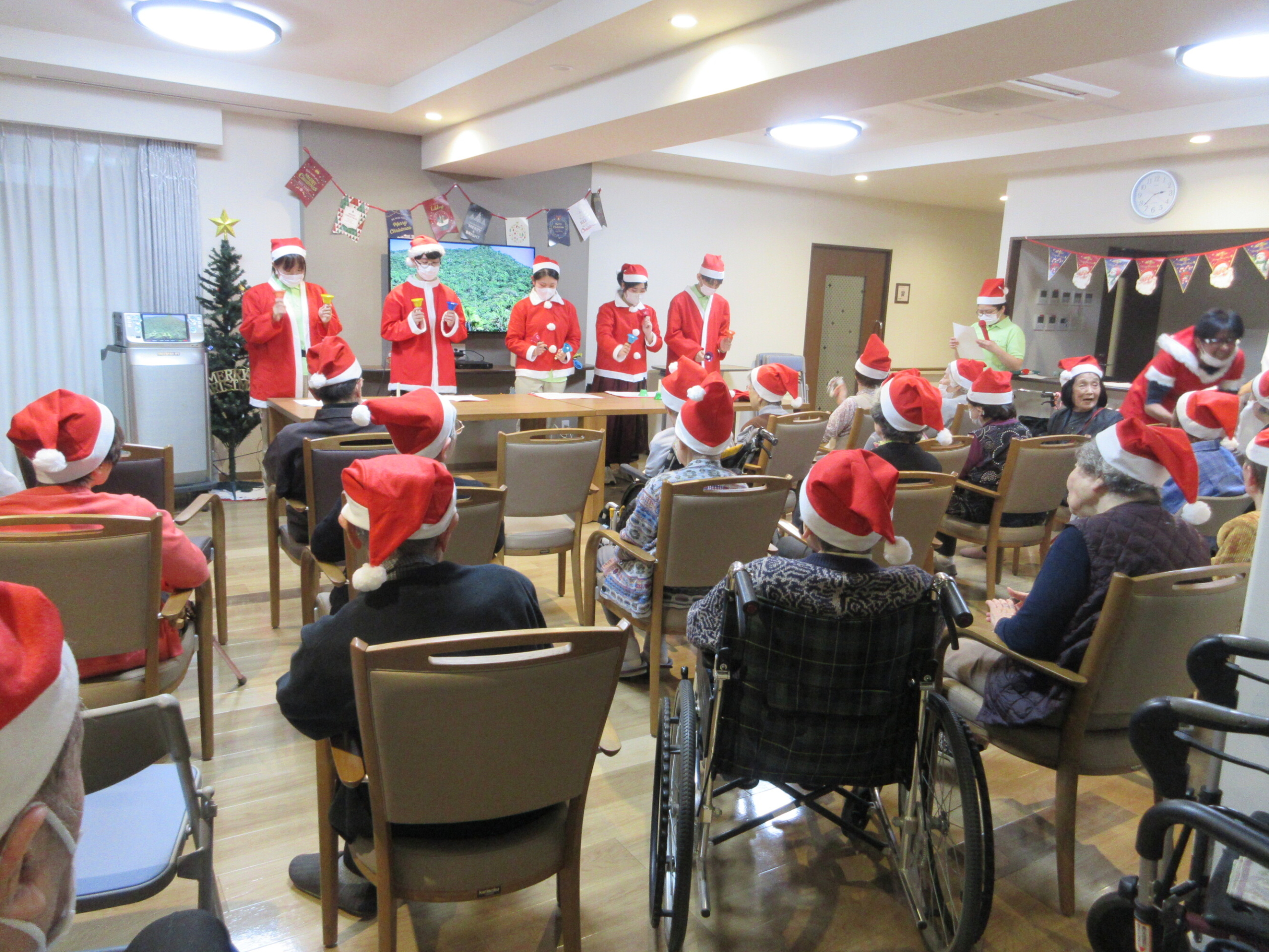 クリスマス会-5　ニチイホーム勝どき