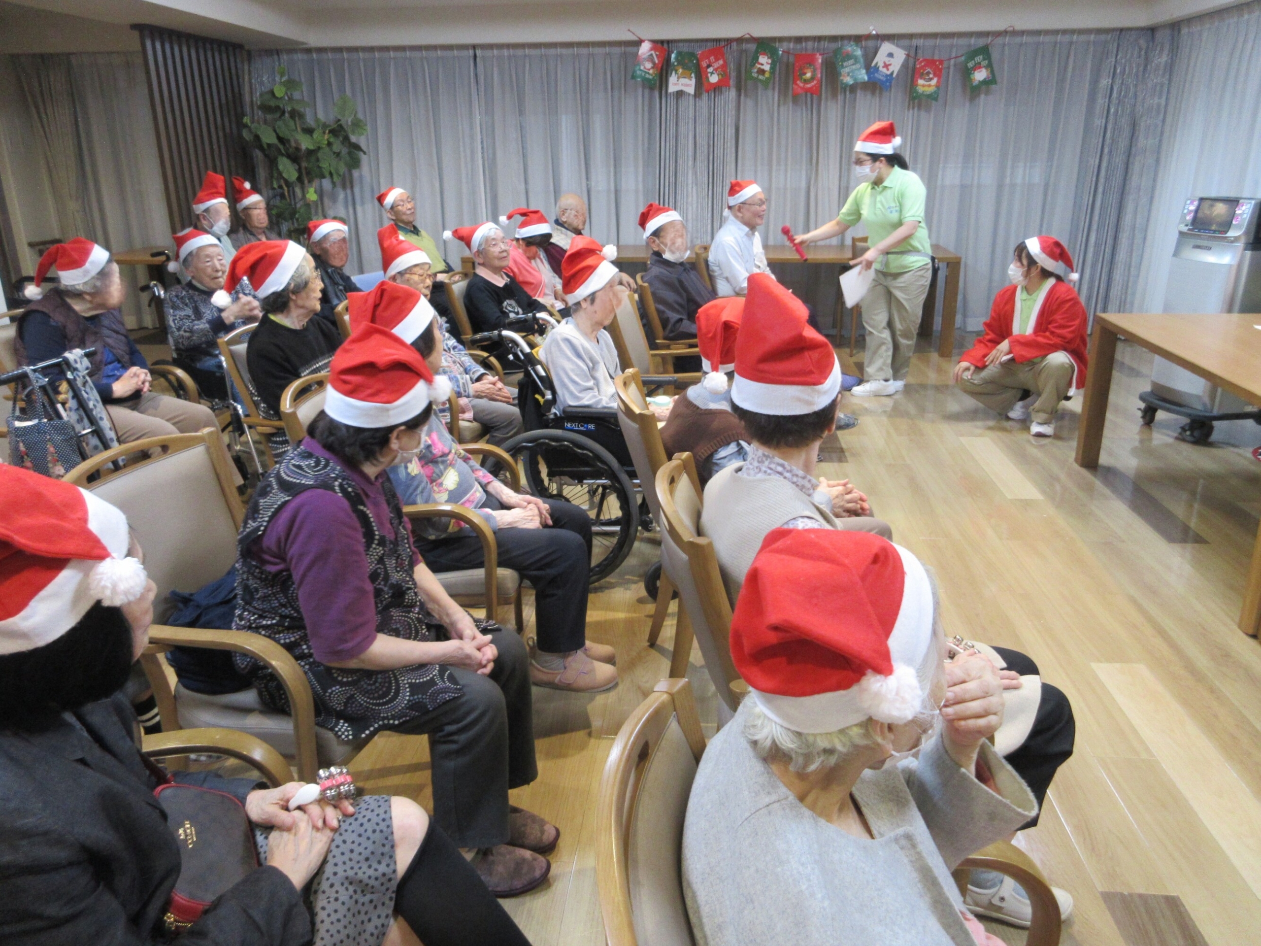 クリスマス会-6　ニチイホーム勝どき