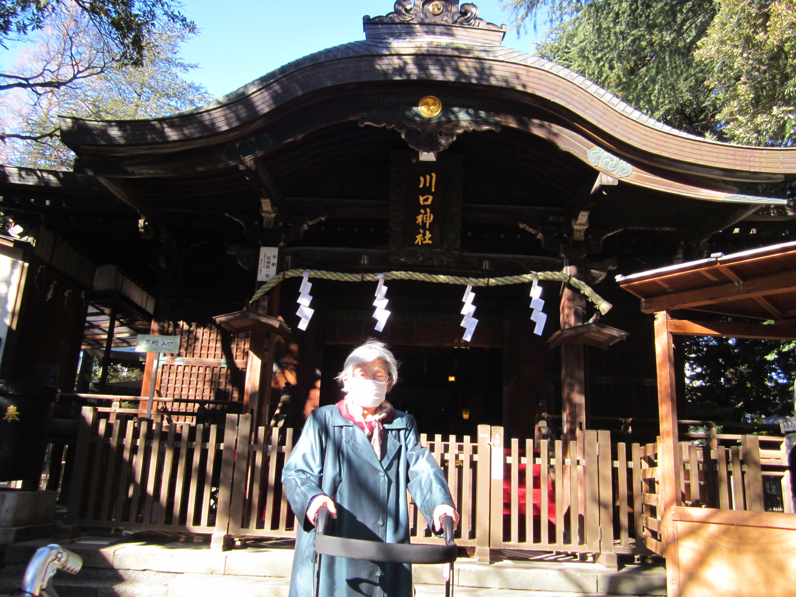 初詣に行きました-4　ニチイホーム川口