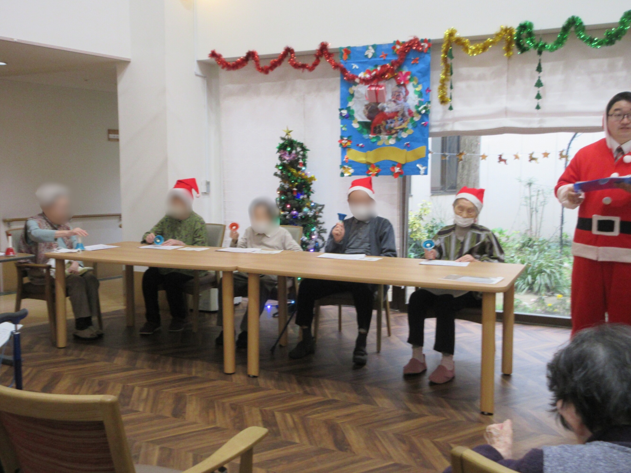 クリスマス会を行いました-2　ニチイホーム国立