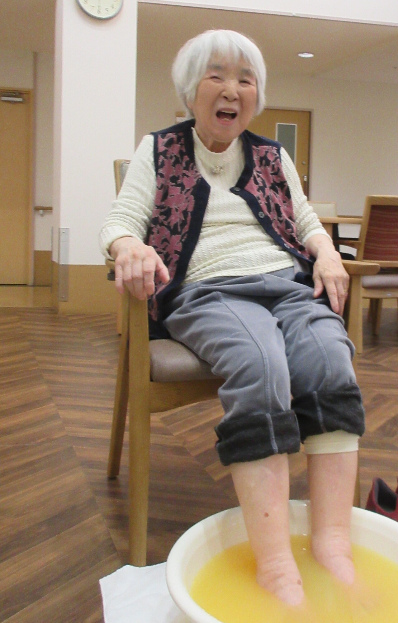 足湯-5　ニチイホーム国立