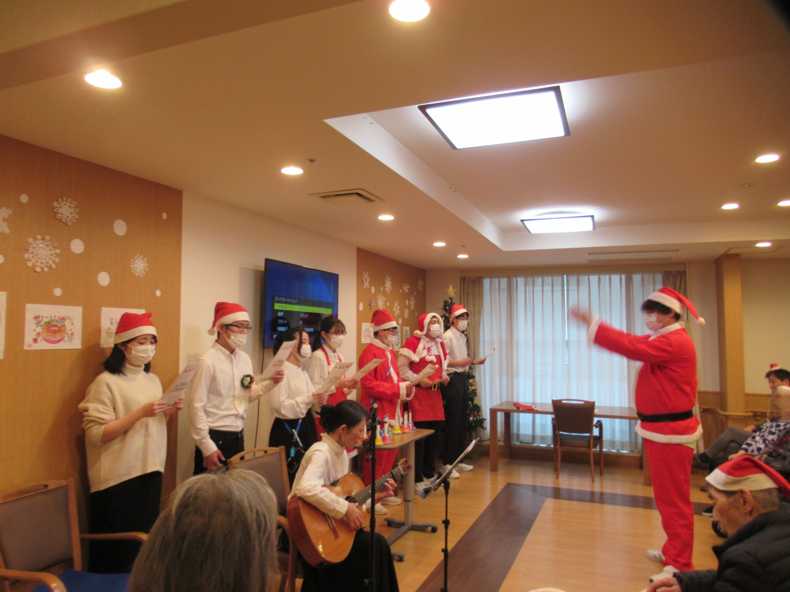 クリスマス会-4　ニチイホーム目白