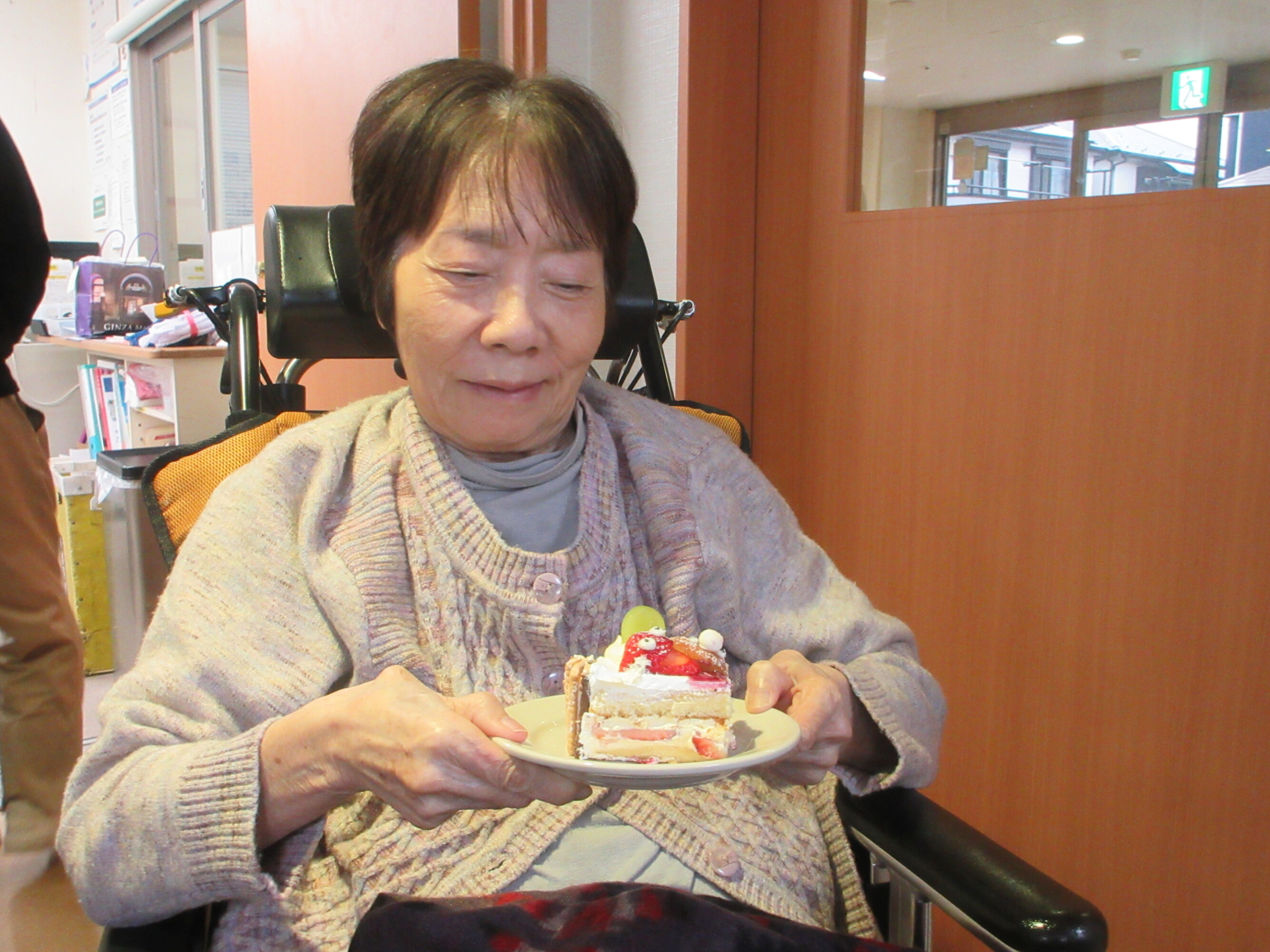 クリスマス会・ケーキイベント-4　ニチイホーム南大泉